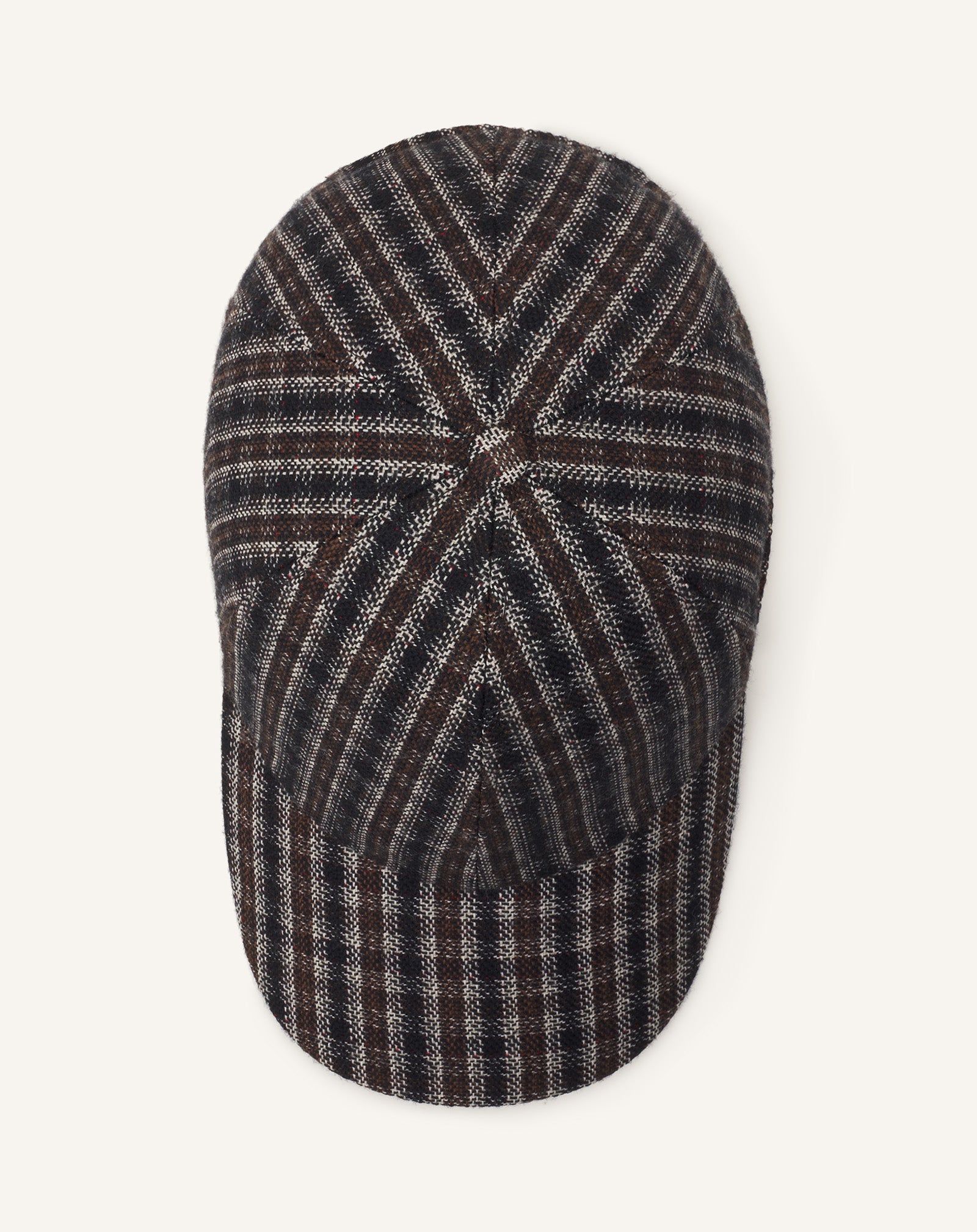 CASQUETTE À CARREAUX