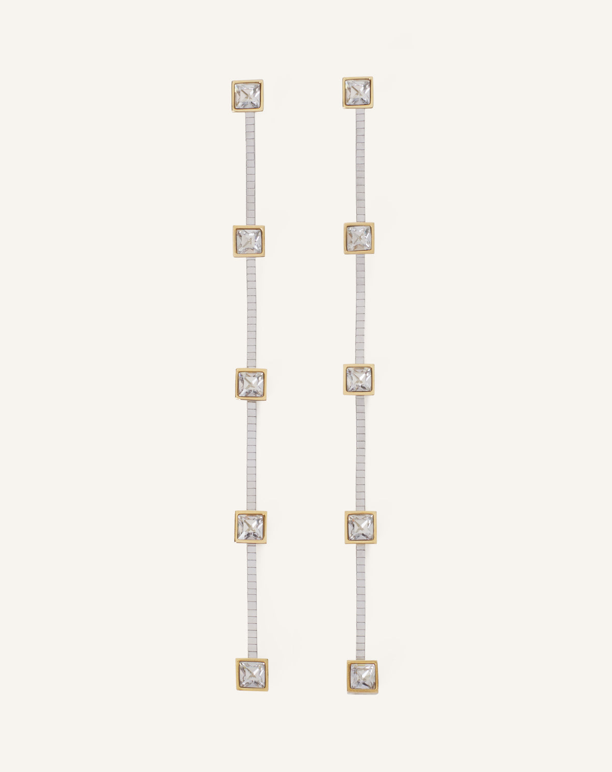 DIAMOND EARRINGS BY LANVIN