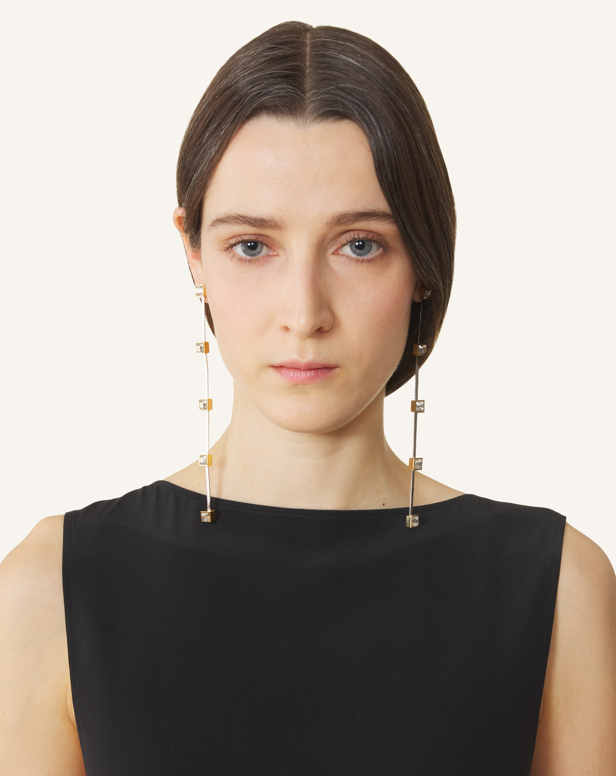 DIAMOND EARRINGS BY LANVIN
