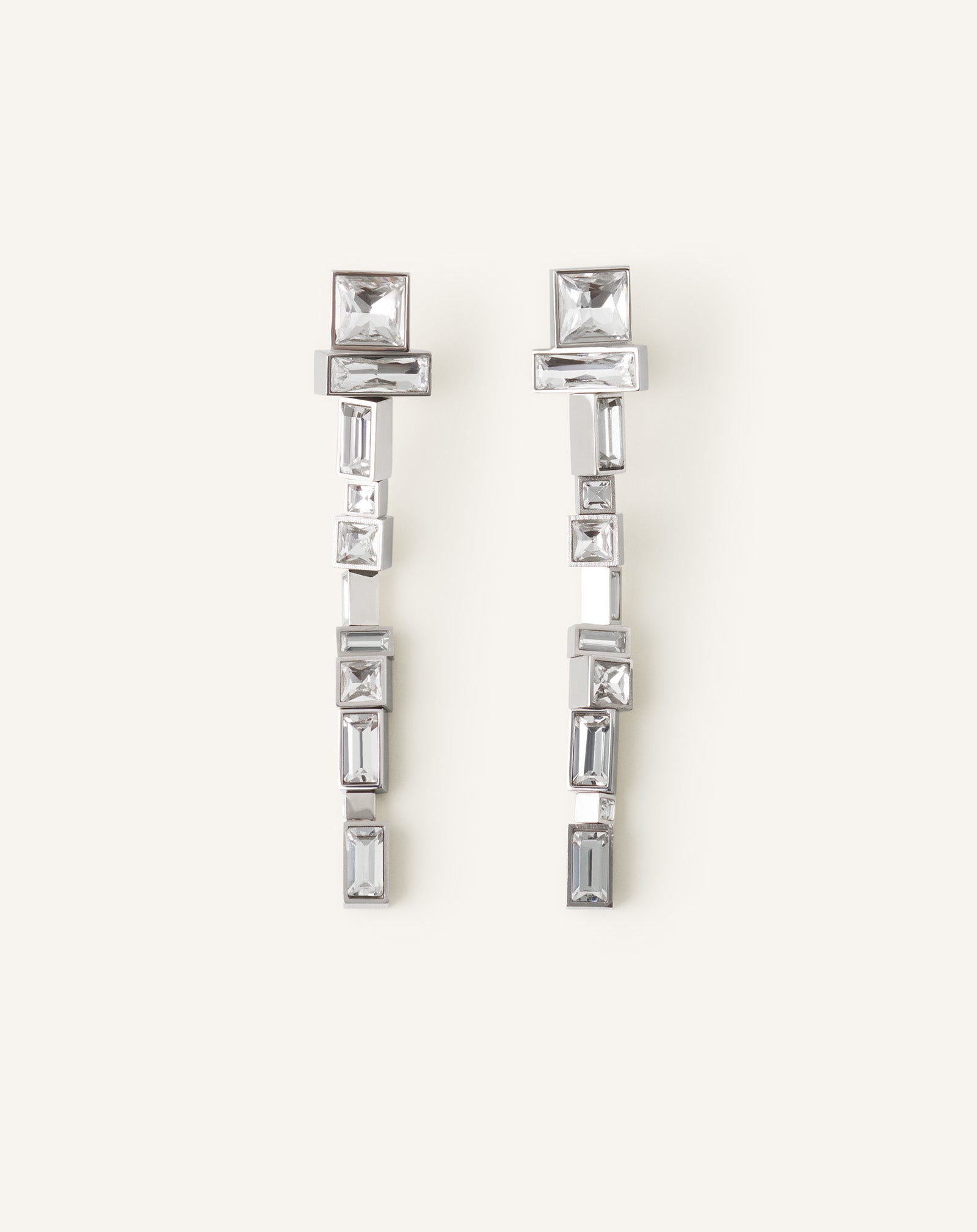 BOUCLES D'OREILLES RYTHMIQUE LONGUES