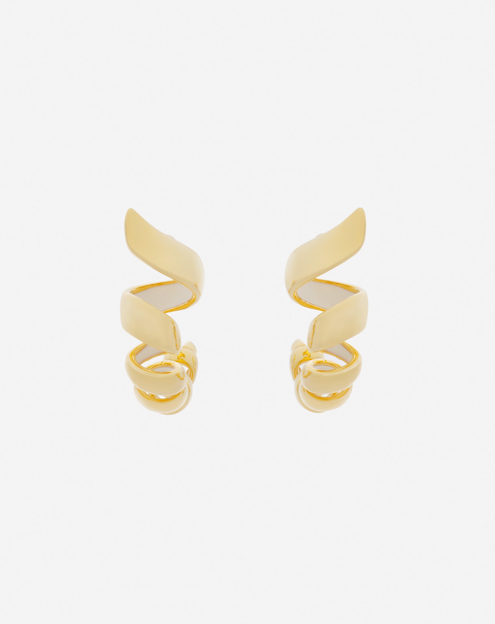 BOUCLES D'OREILLES CRÉOLES MÉLODIE RUBAN