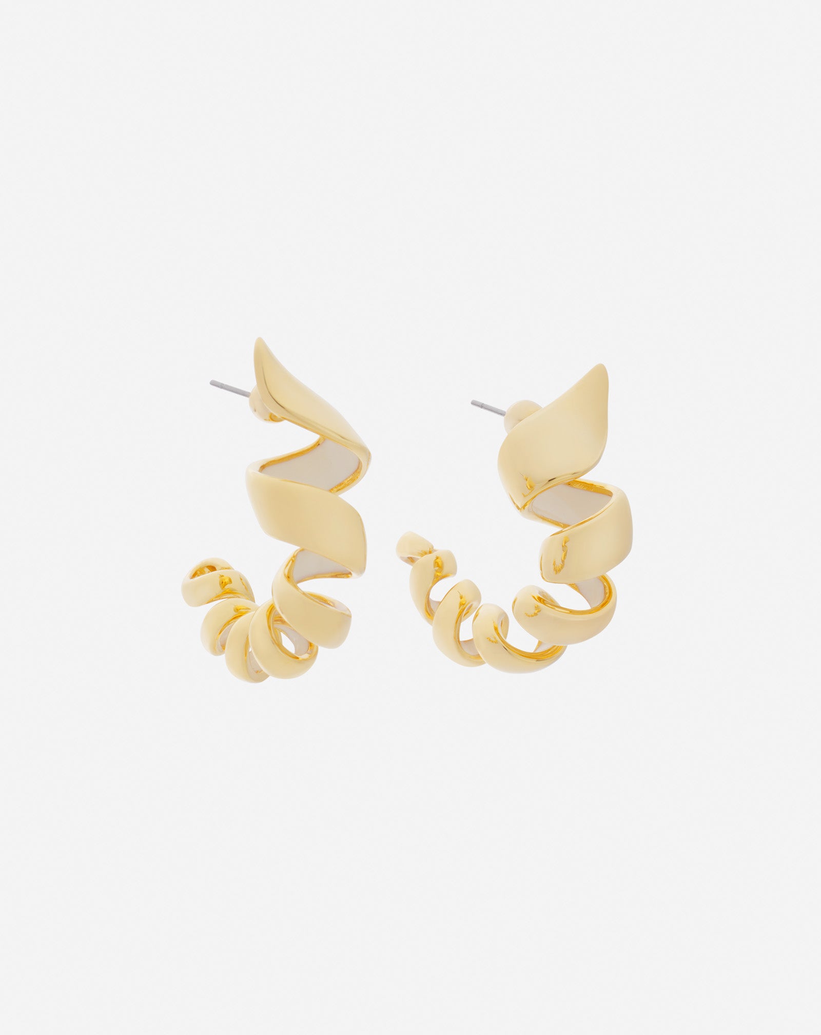 BOUCLES D'OREILLES CRÉOLES MÉLODIE RUBAN