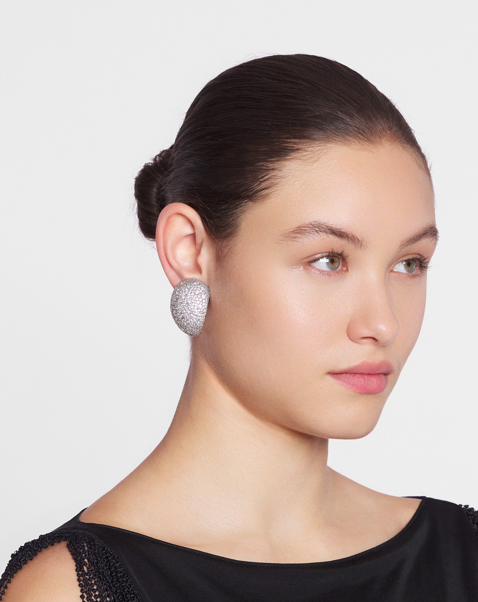 BOUCLES D'OREILLES HAUTE SÉQUENCE STRASSÉES