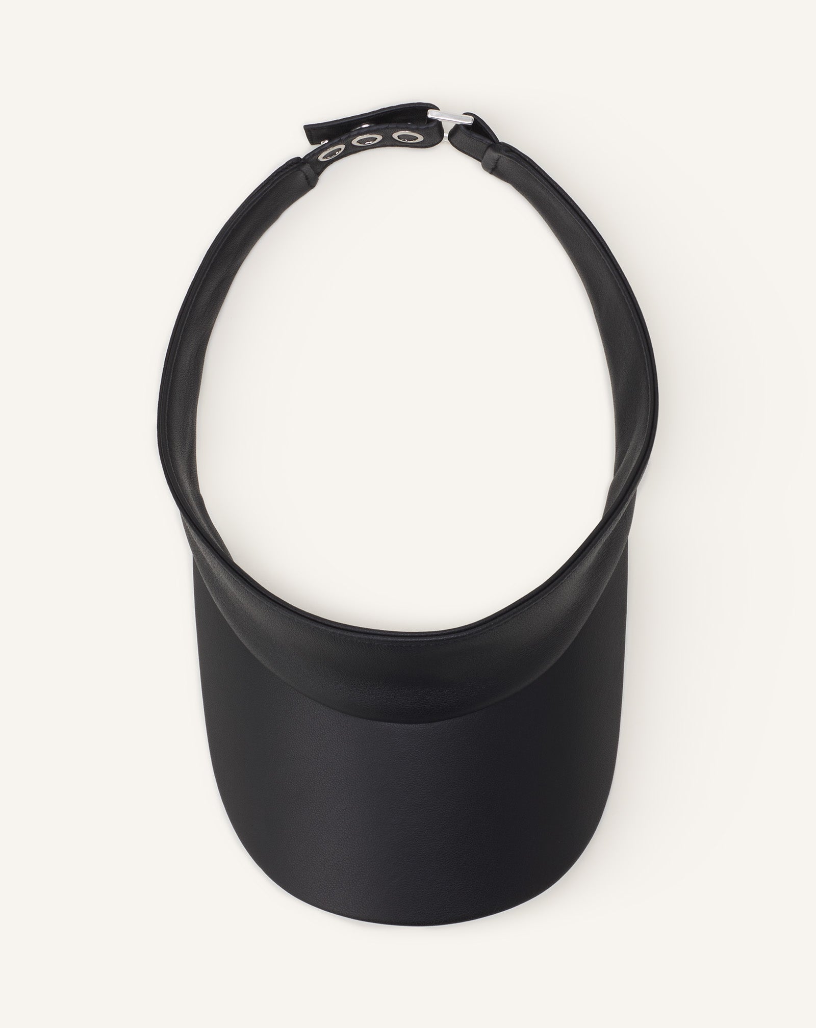 VISIÈRE LANVIN EN CUIR