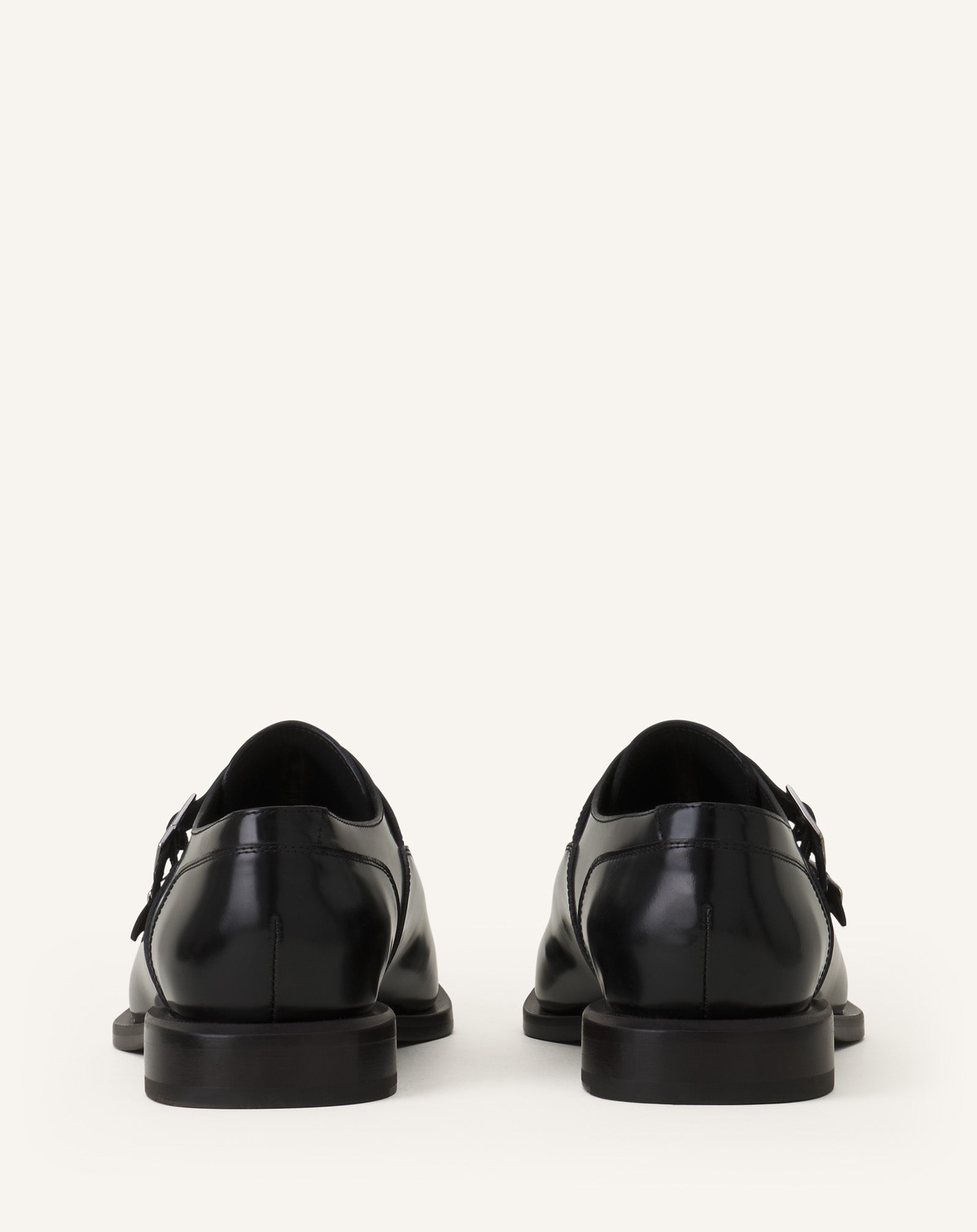 MONK EN CUIR BRILLANT