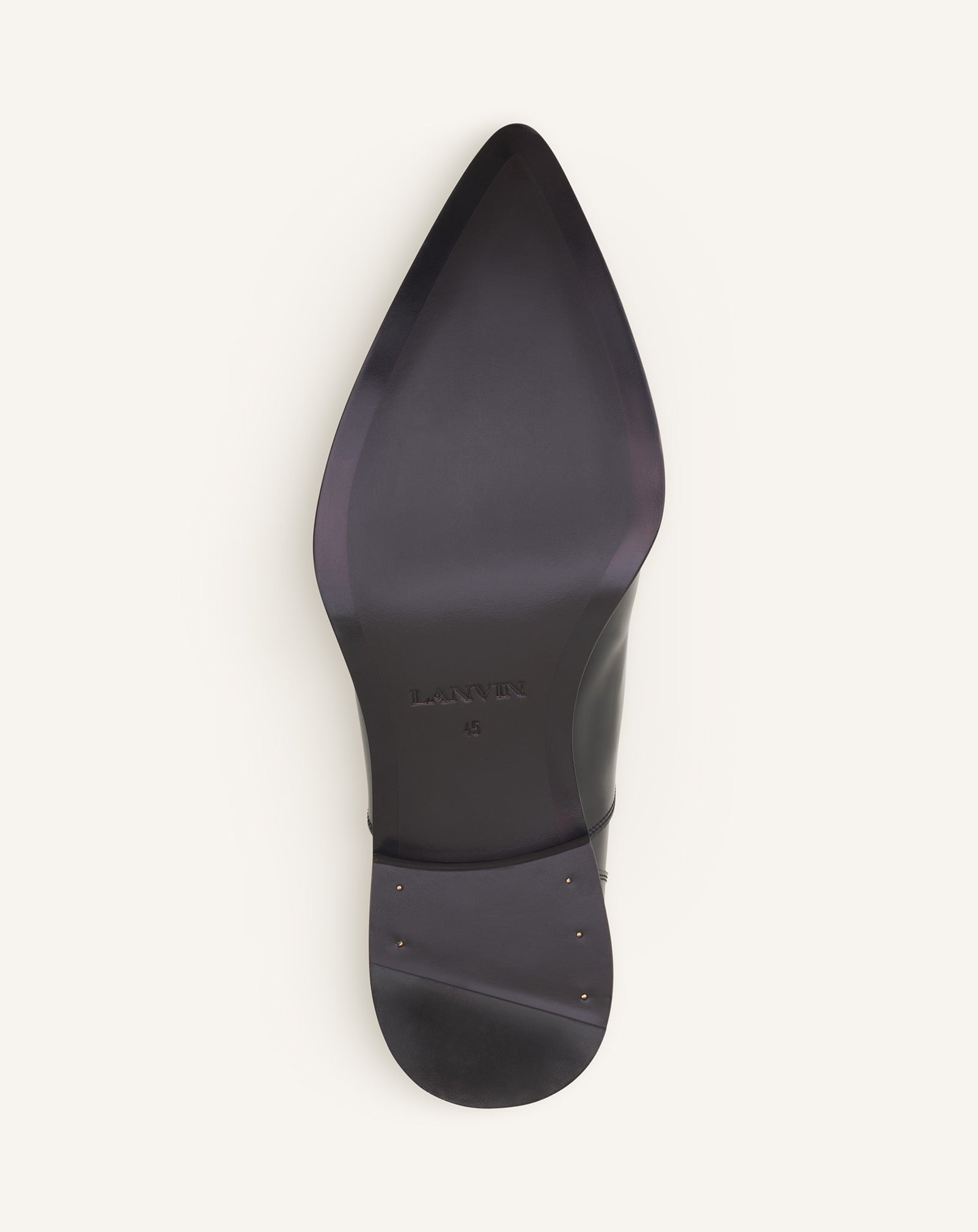 MONK EN CUIR BRILLANT