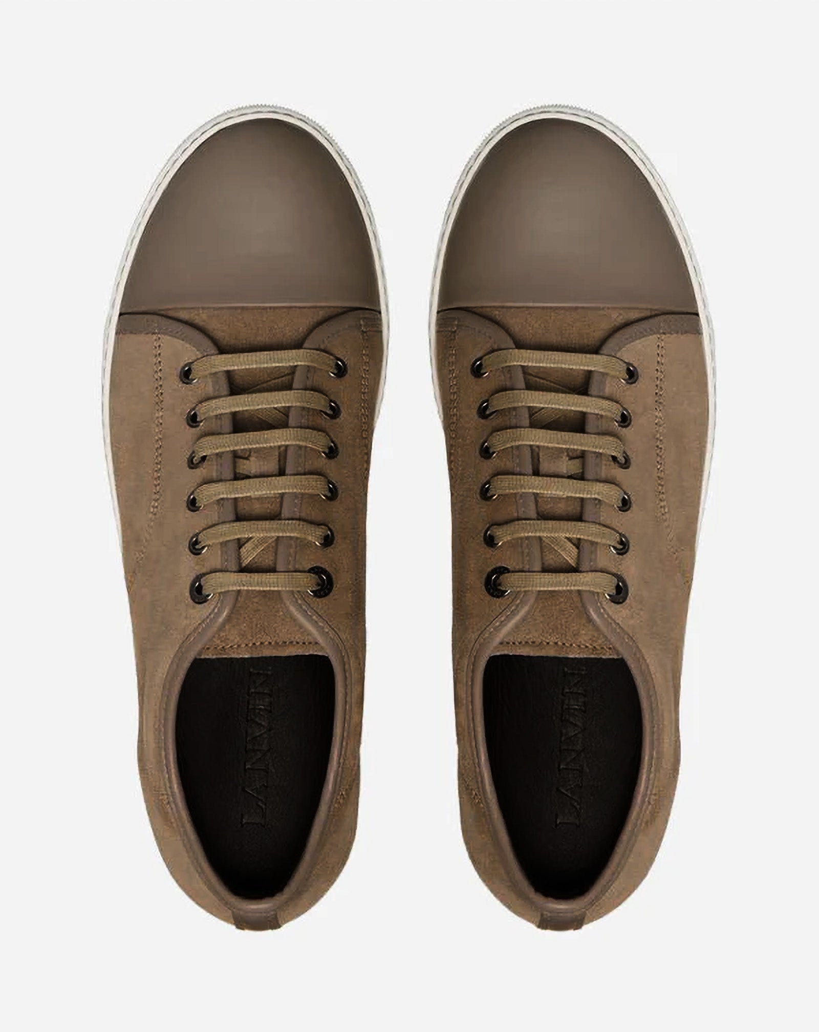 SNEAKERS DBB1 EN DAIM ET CUIR
