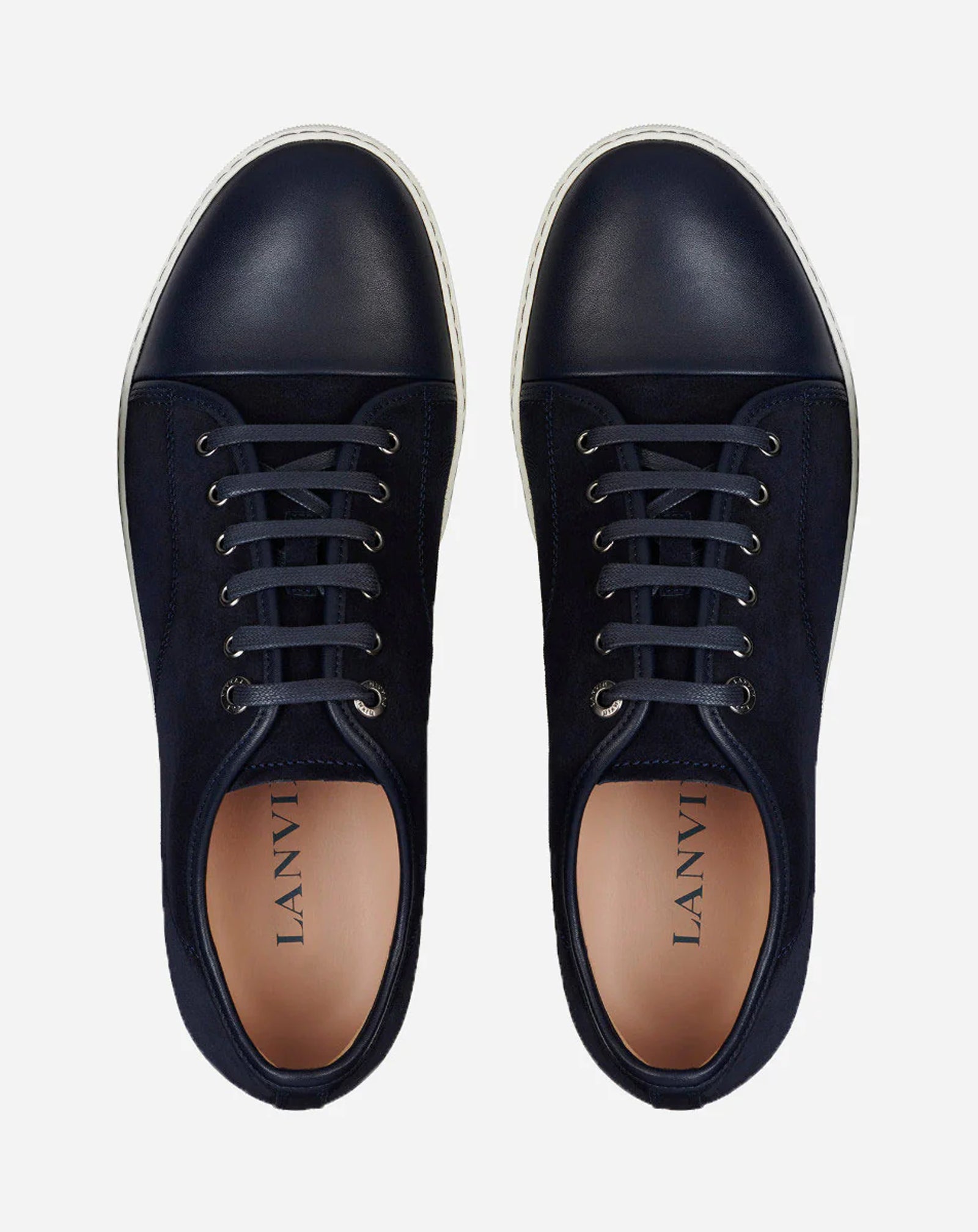 SNEAKERS DBB1 EN CUIR ET SUEDE