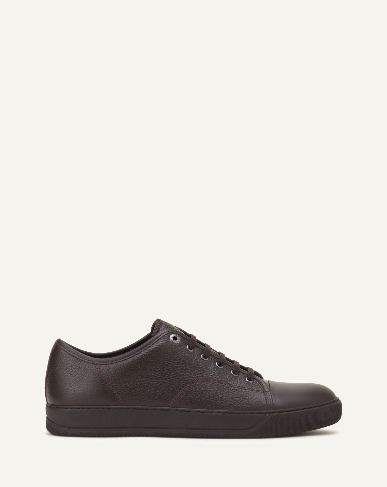 SNEAKERS DBB1 EN CUIR GRAINÉ ET NAPPA