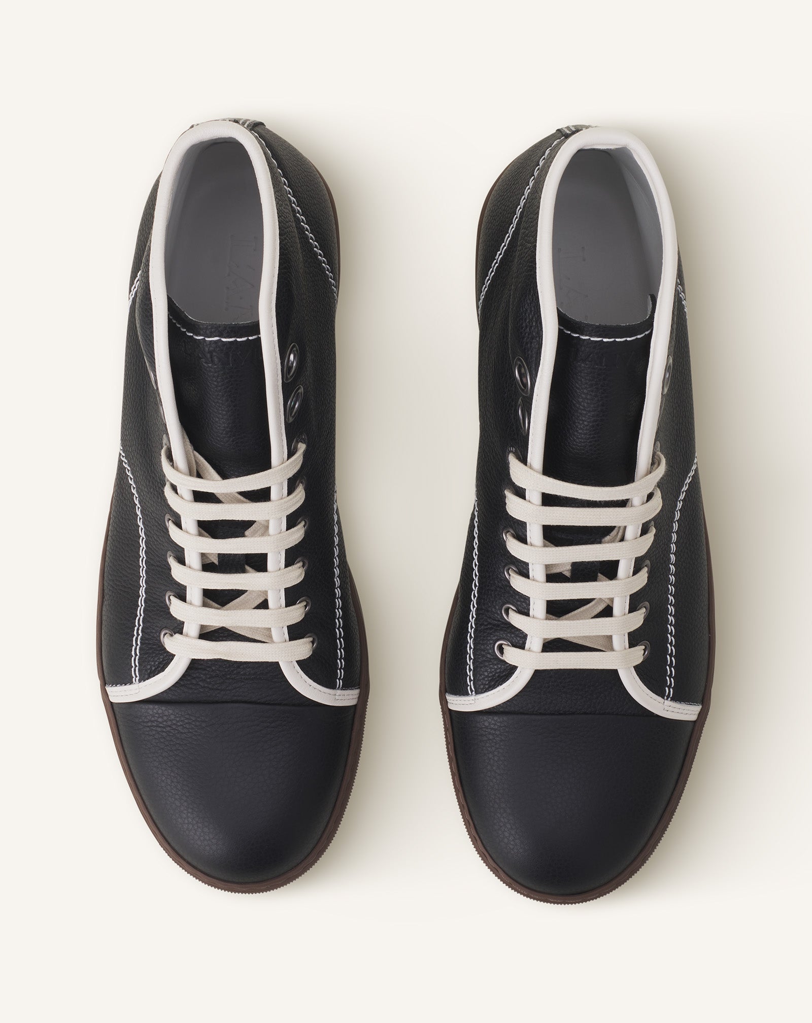 SNEAKERS DBB1 MONTANTES EN CUIR