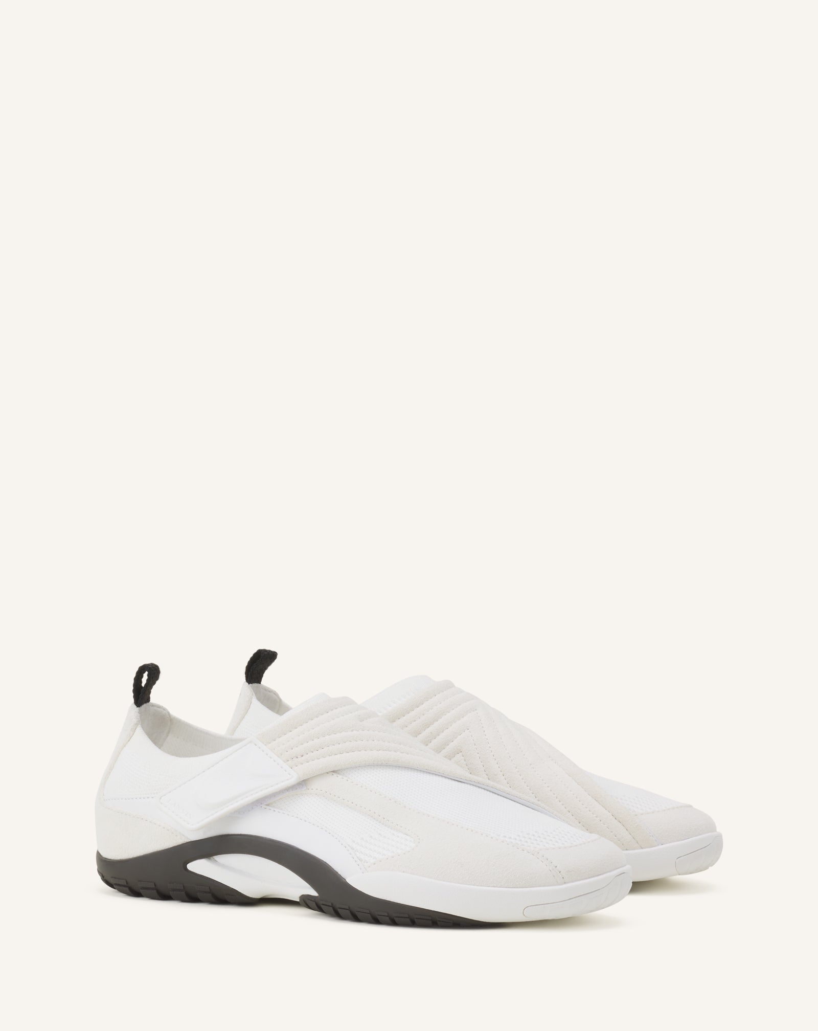 SNEAKER LNV1 EN SUEDE TRICOTE