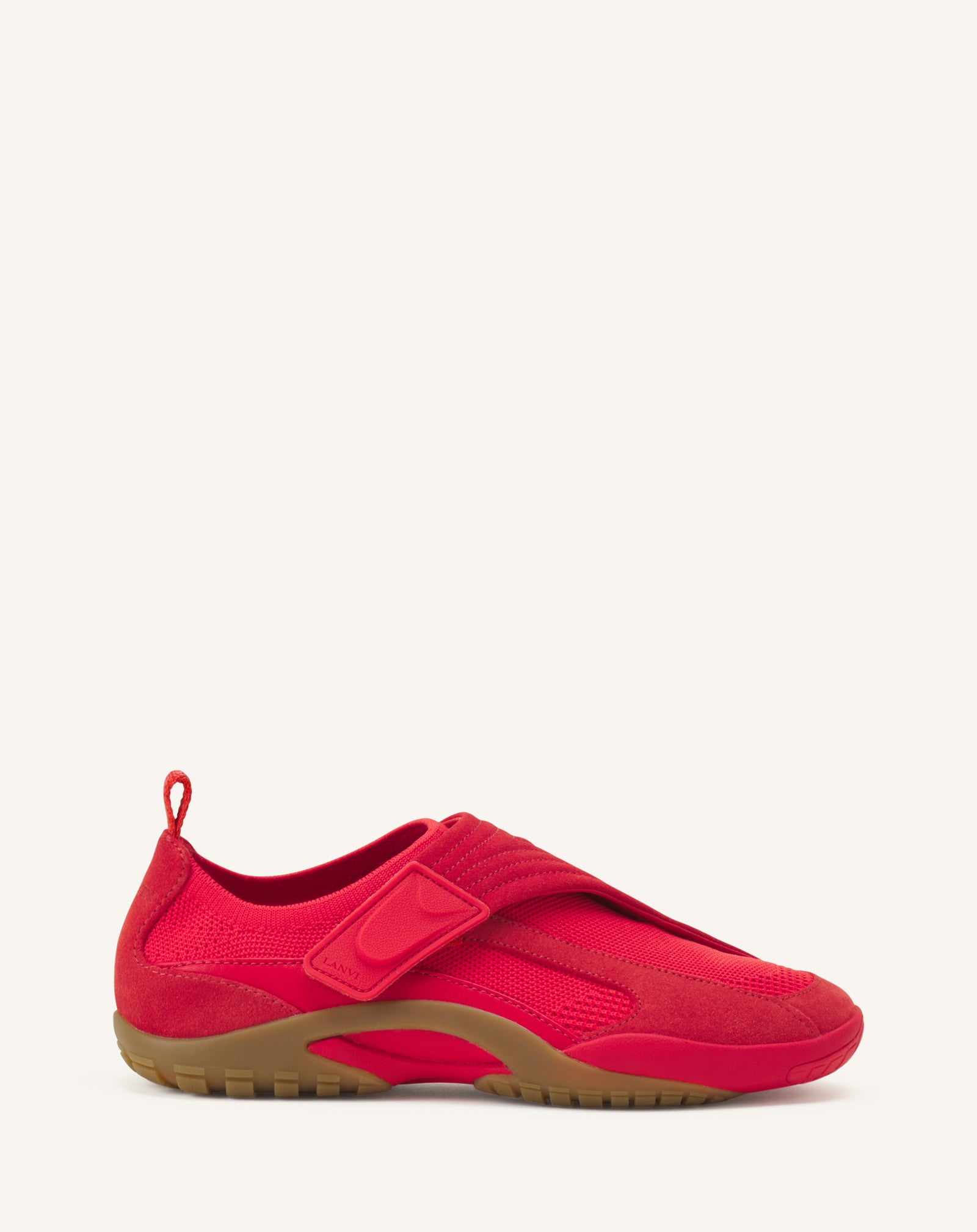 SNEAKER LNV1 EN SUEDE TRICOTE