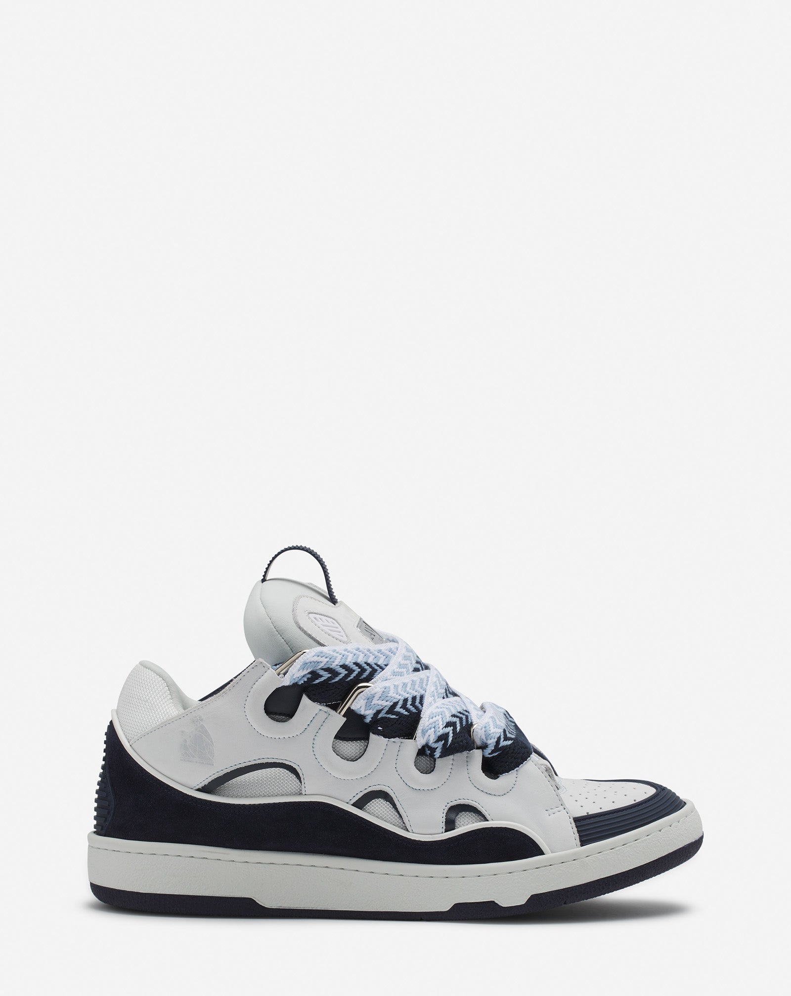 SNEAKERS CURBS EN CUIR