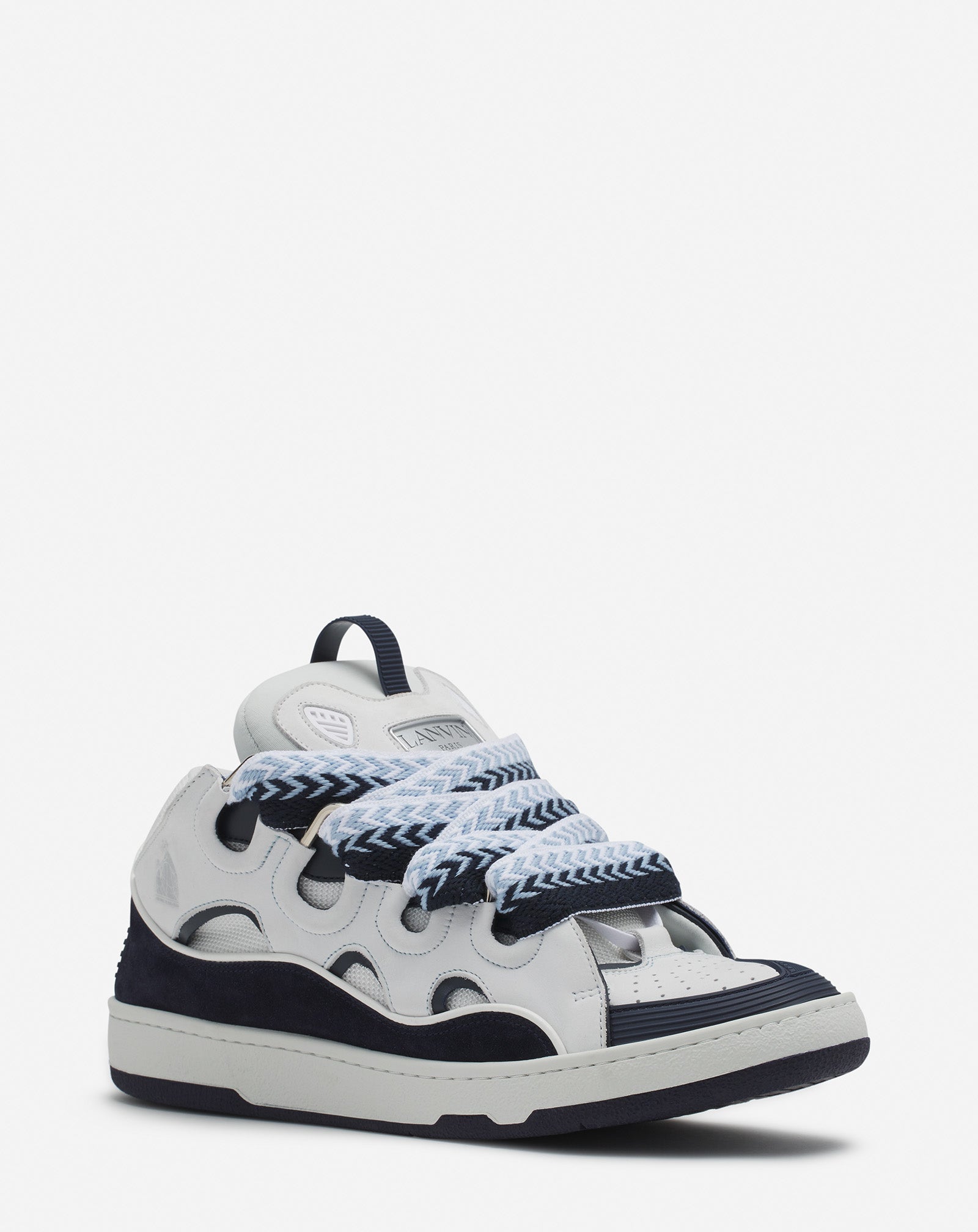 SNEAKERS CURBS EN CUIR