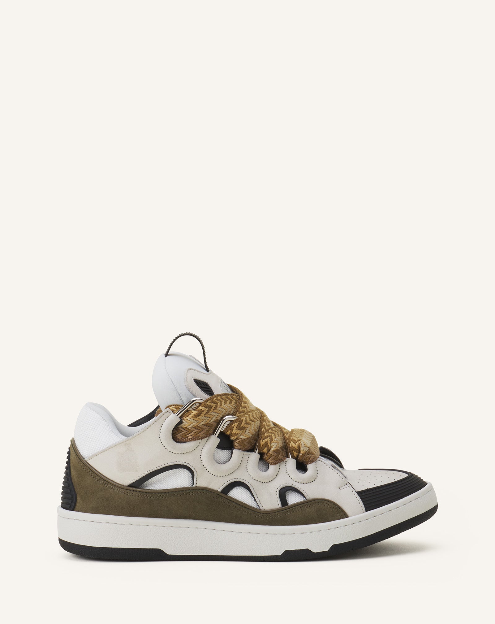 SNEAKERS CURBS EN CUIR