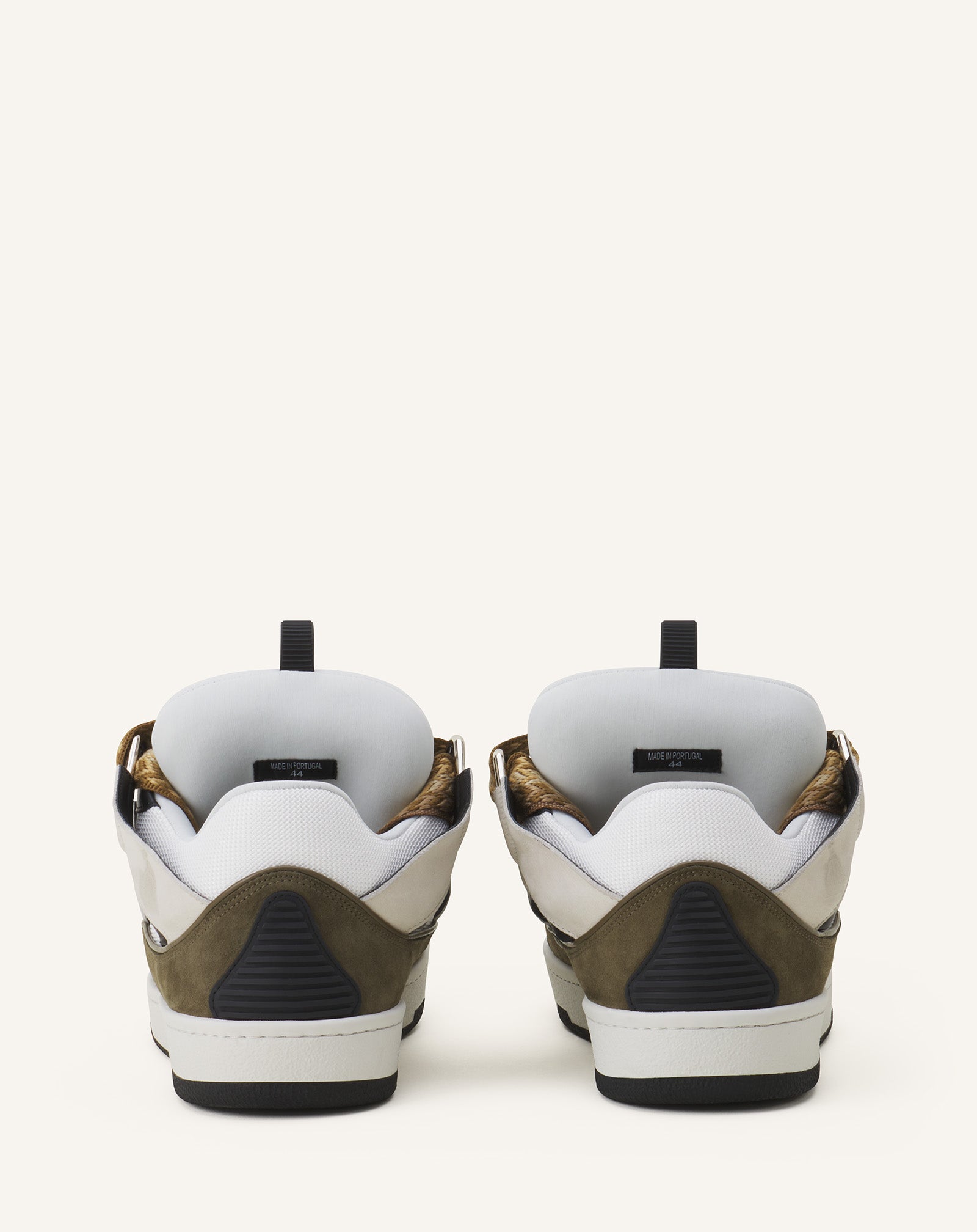 SNEAKERS CURBS EN CUIR