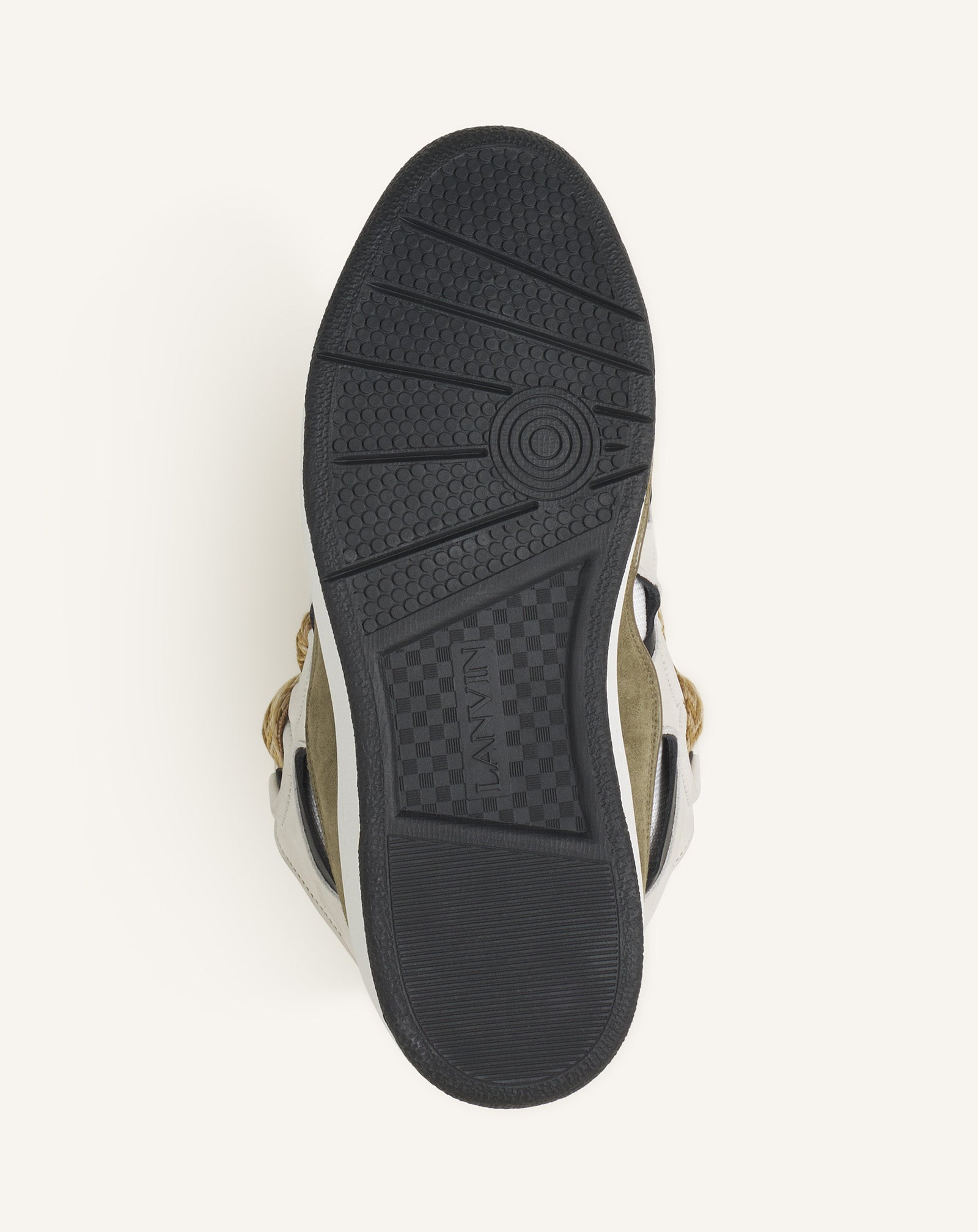 SNEAKERS CURBS EN CUIR