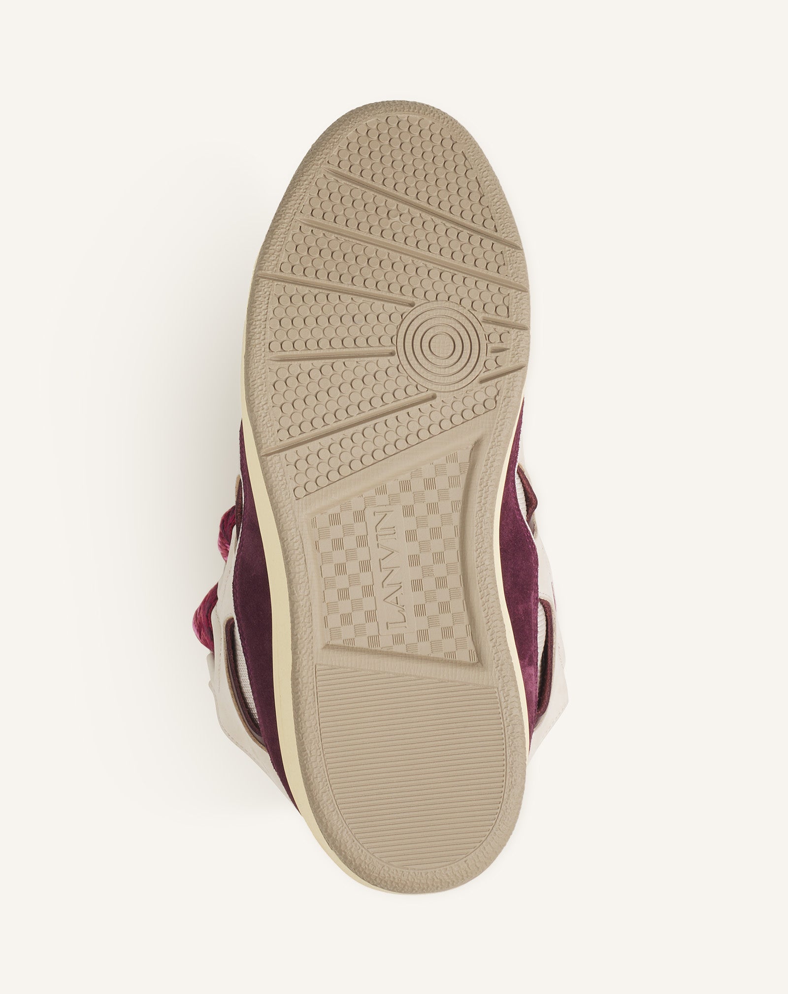 SNEAKERS CURBS EN CUIR