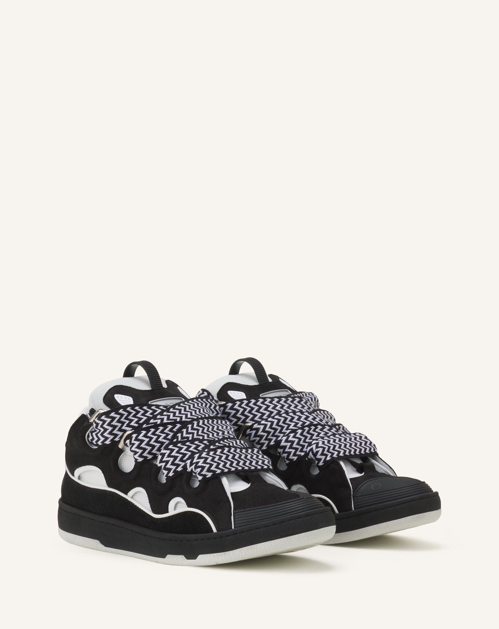 SNEAKERS CURB EN CUIR