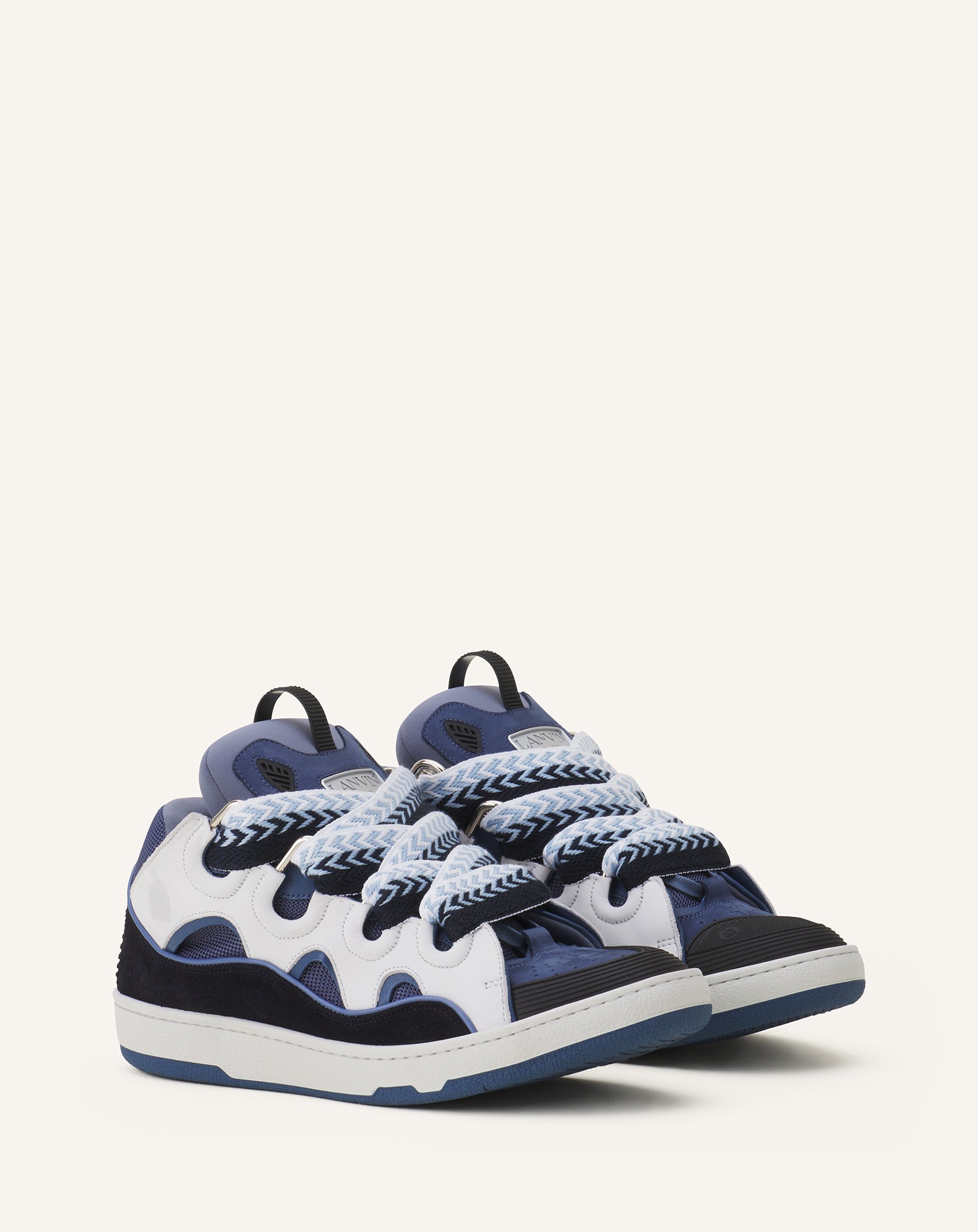 SNEAKERS CURBS EN CUIR