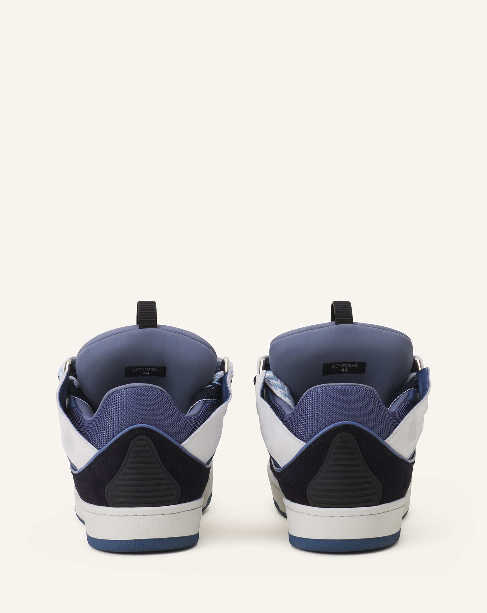 SNEAKERS CURBS EN CUIR