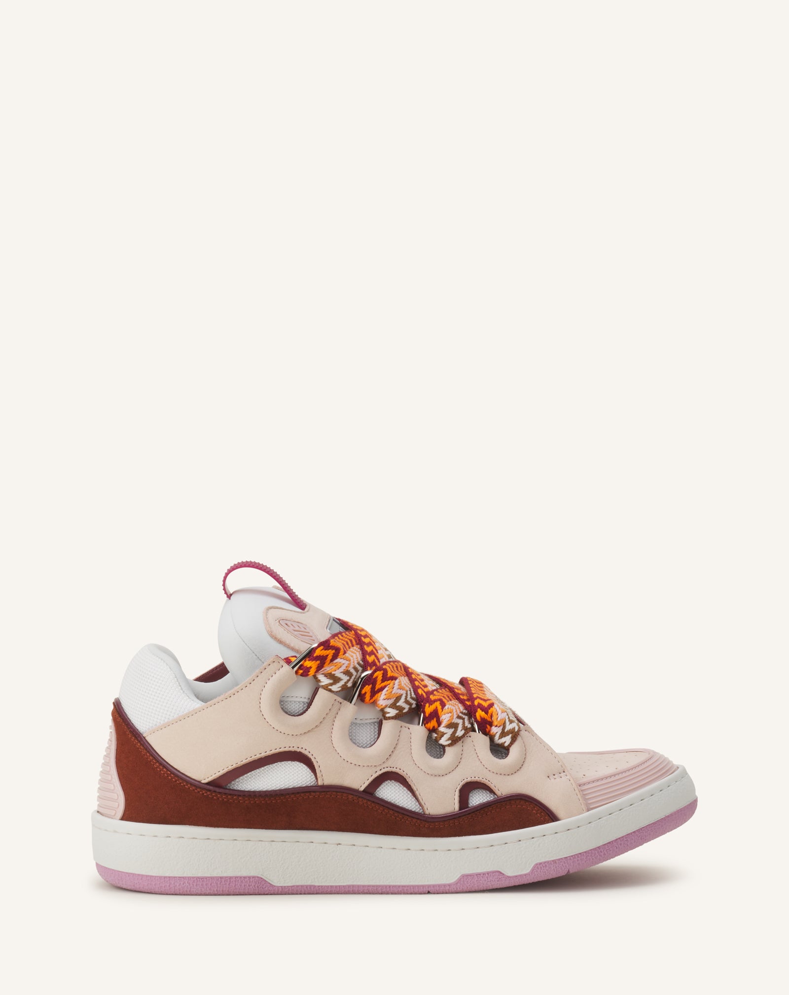 SNEAKERS CURB EN CUIR