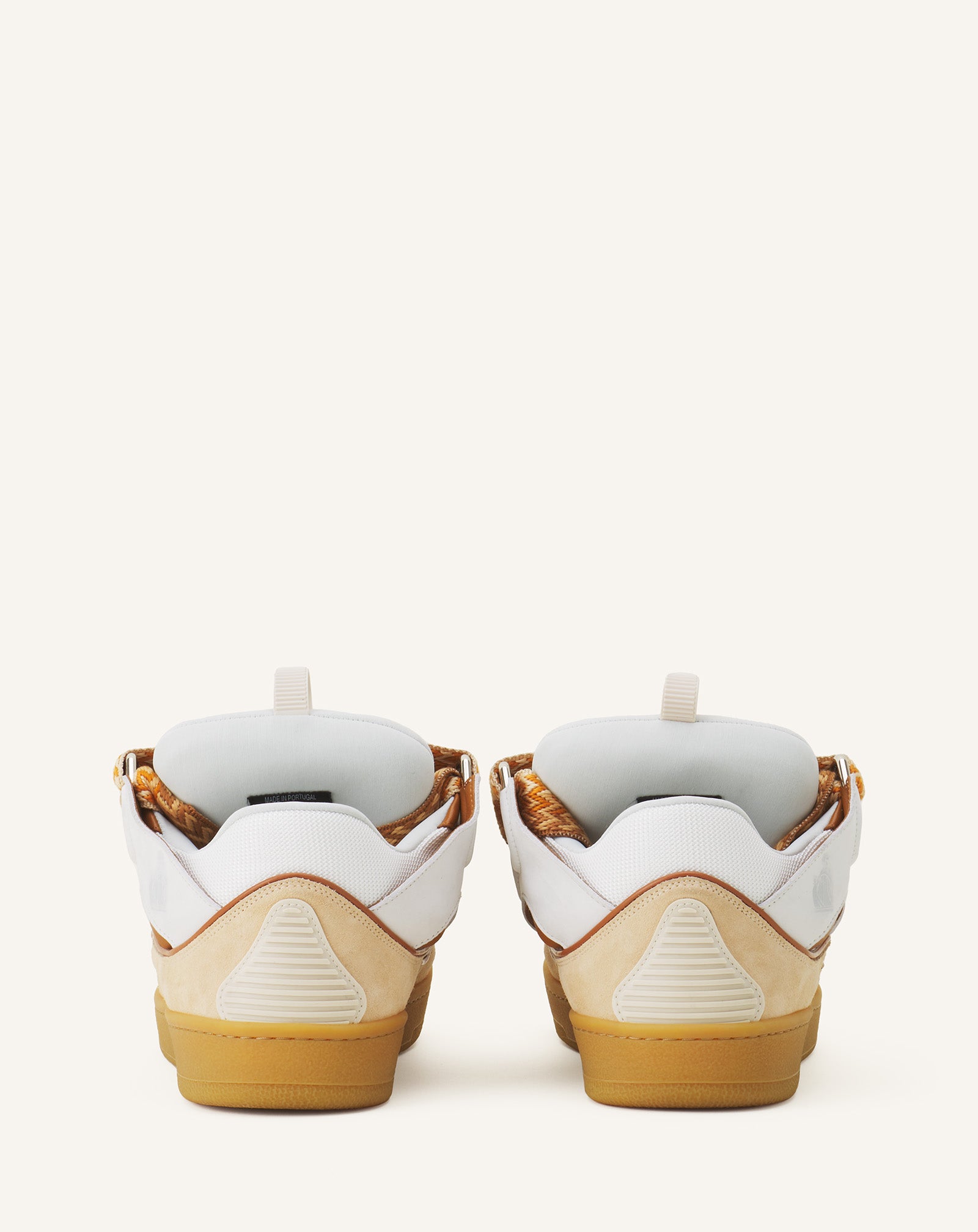 SNEAKERS CURBS EN CUIR