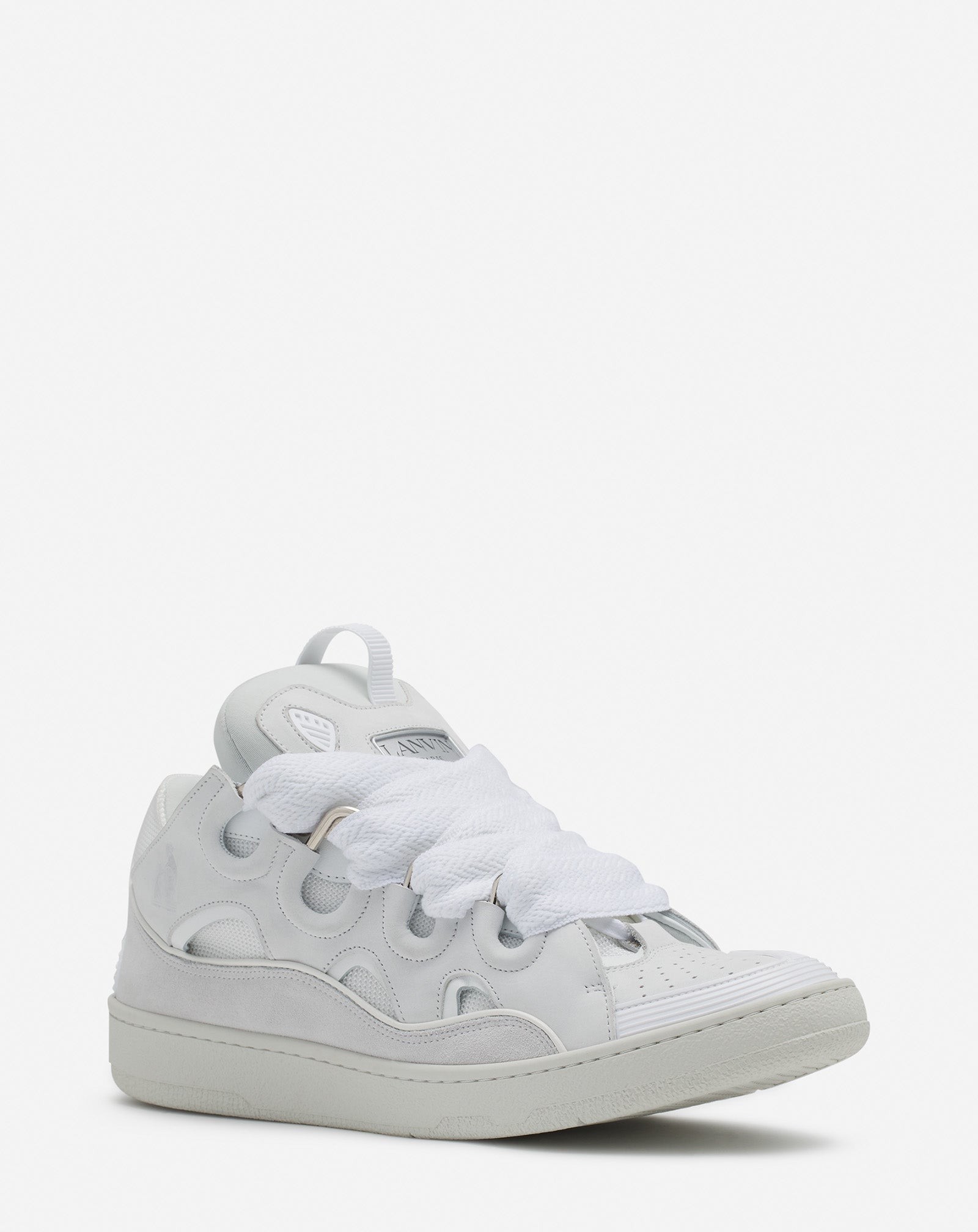 SNEAKERS CURB EN CUIR