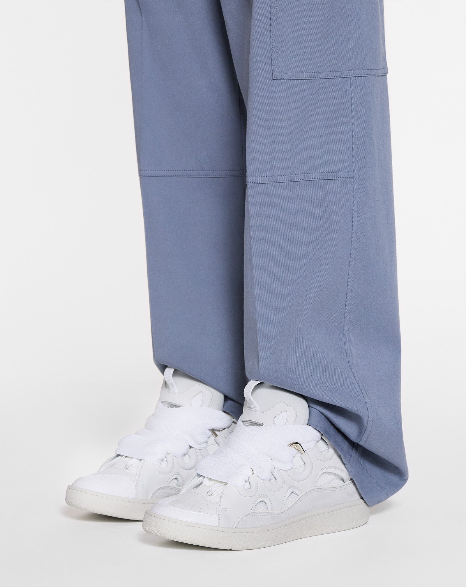 SNEAKERS CURB EN CUIR