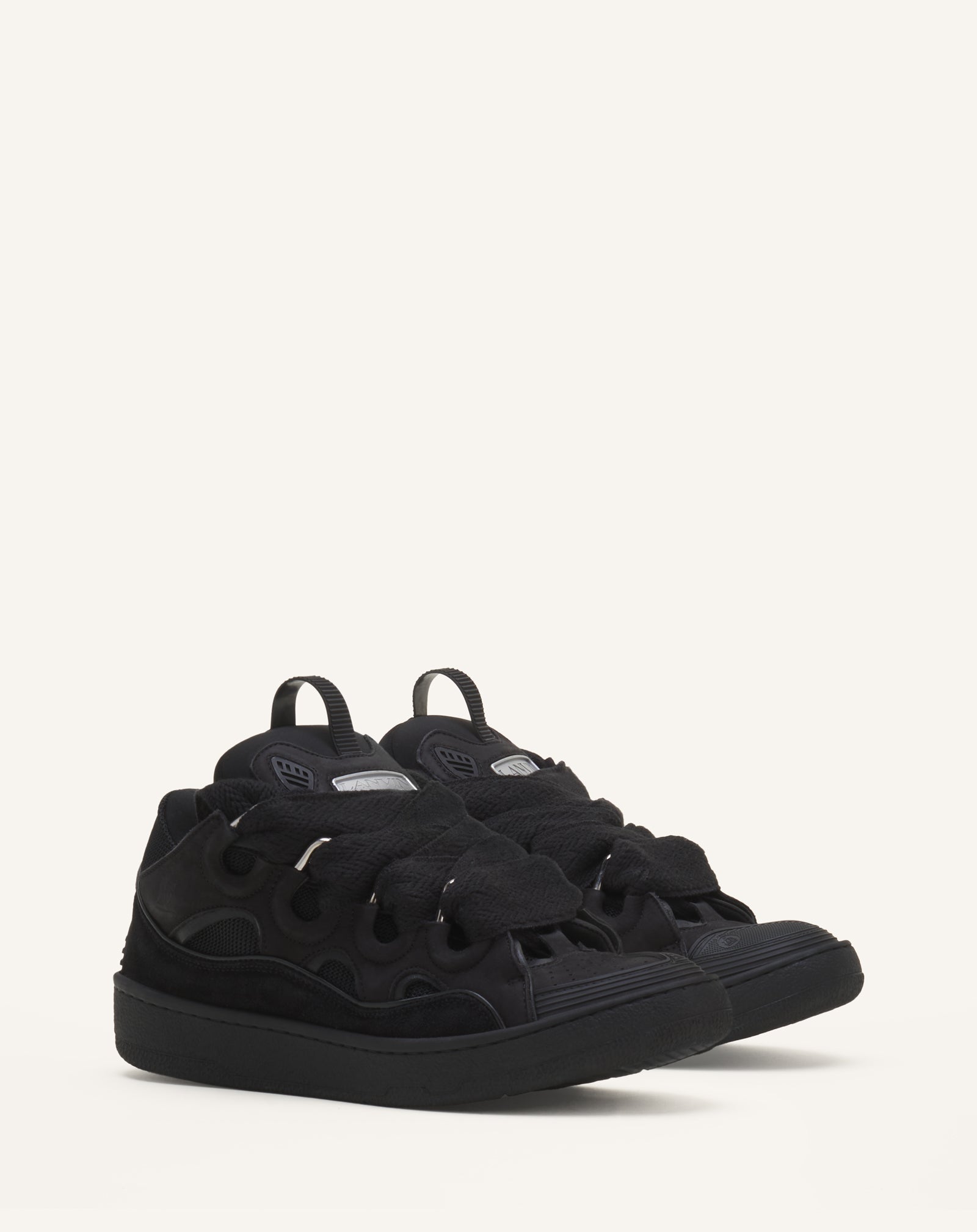 SNEAKERS CURB EN CUIR