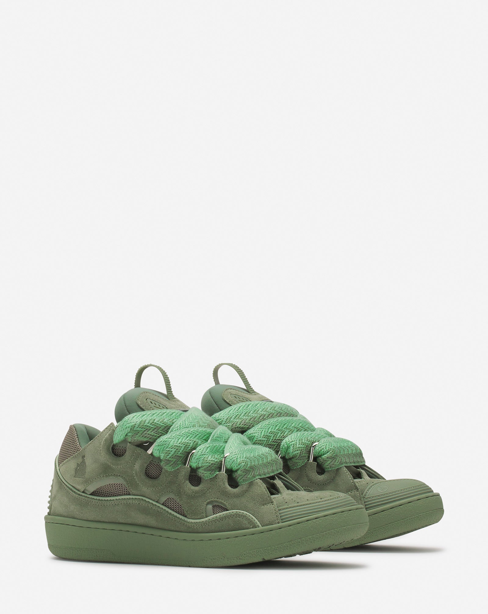 SNEAKERS CURB EN CUIR