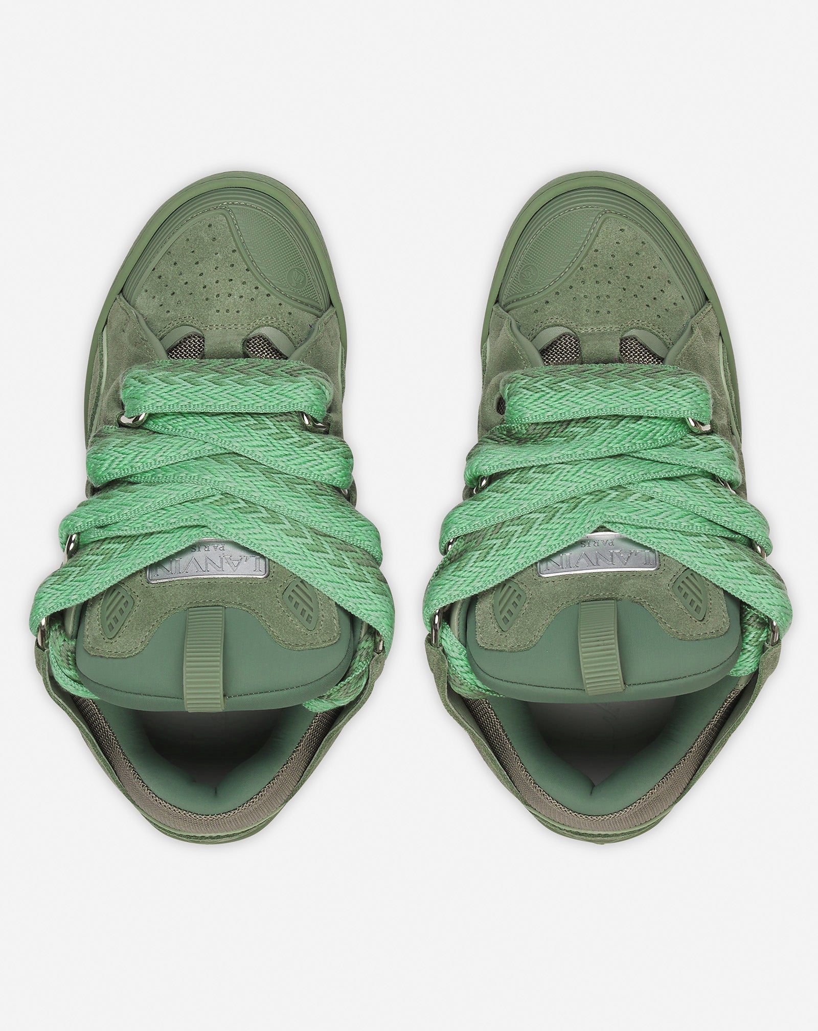 SNEAKERS CURB EN CUIR