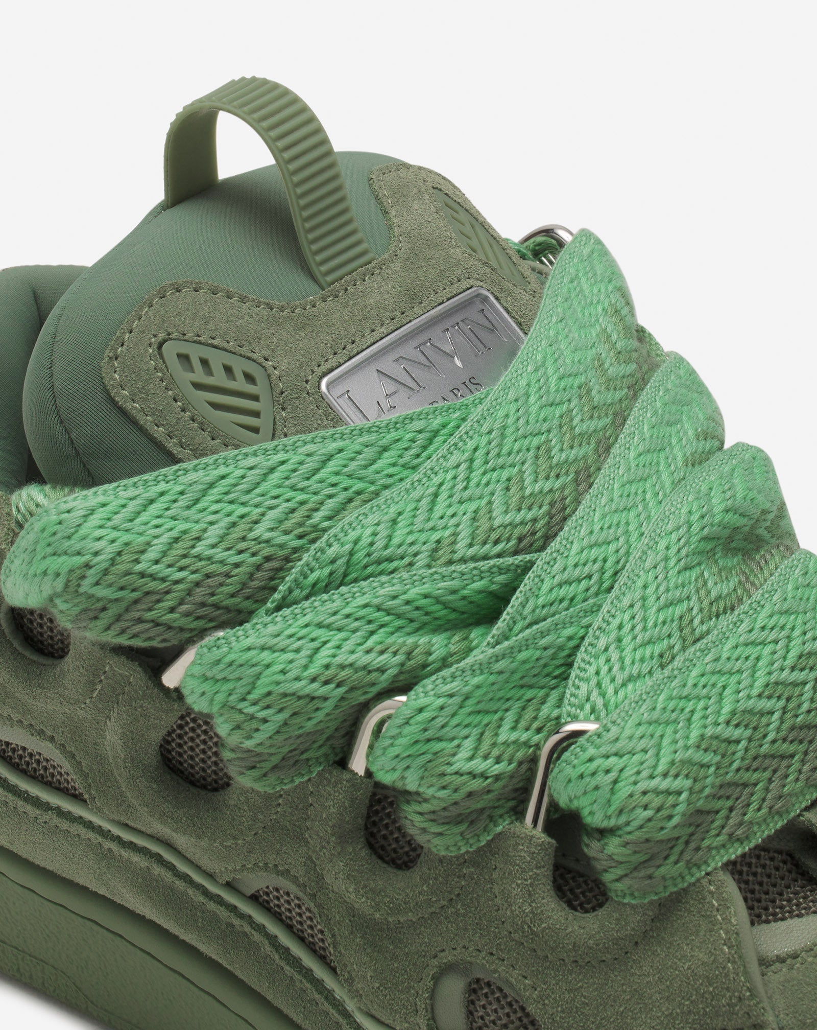 SNEAKERS CURB EN CUIR