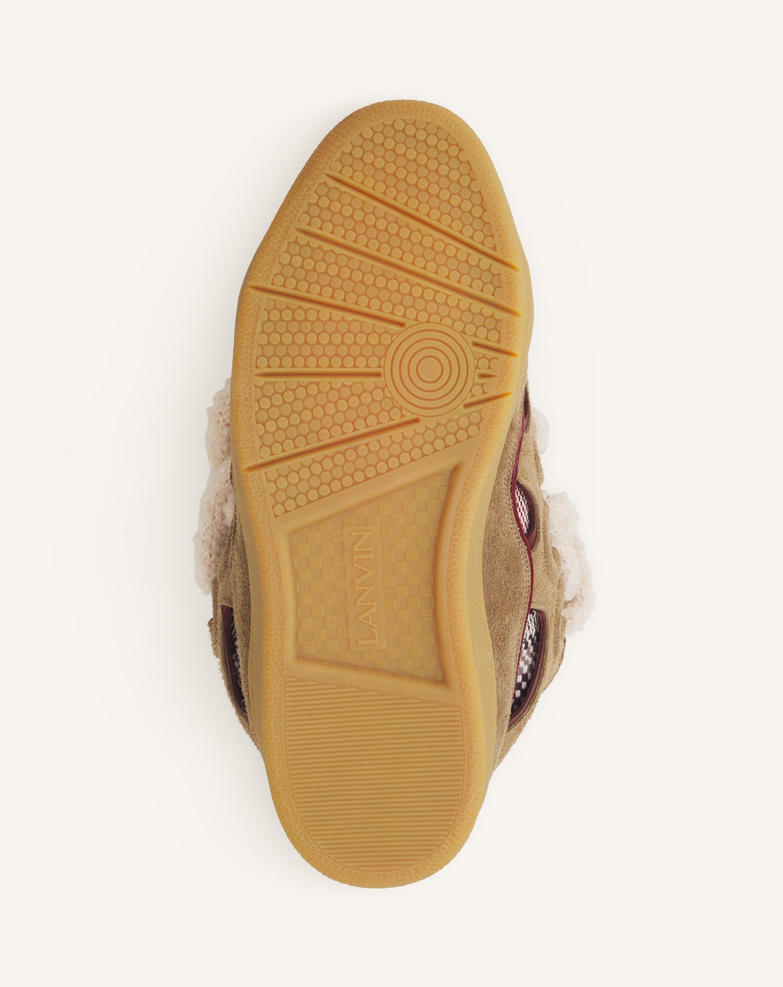 CURB SNEAKERS EN SUEDE LACETS MAILLE