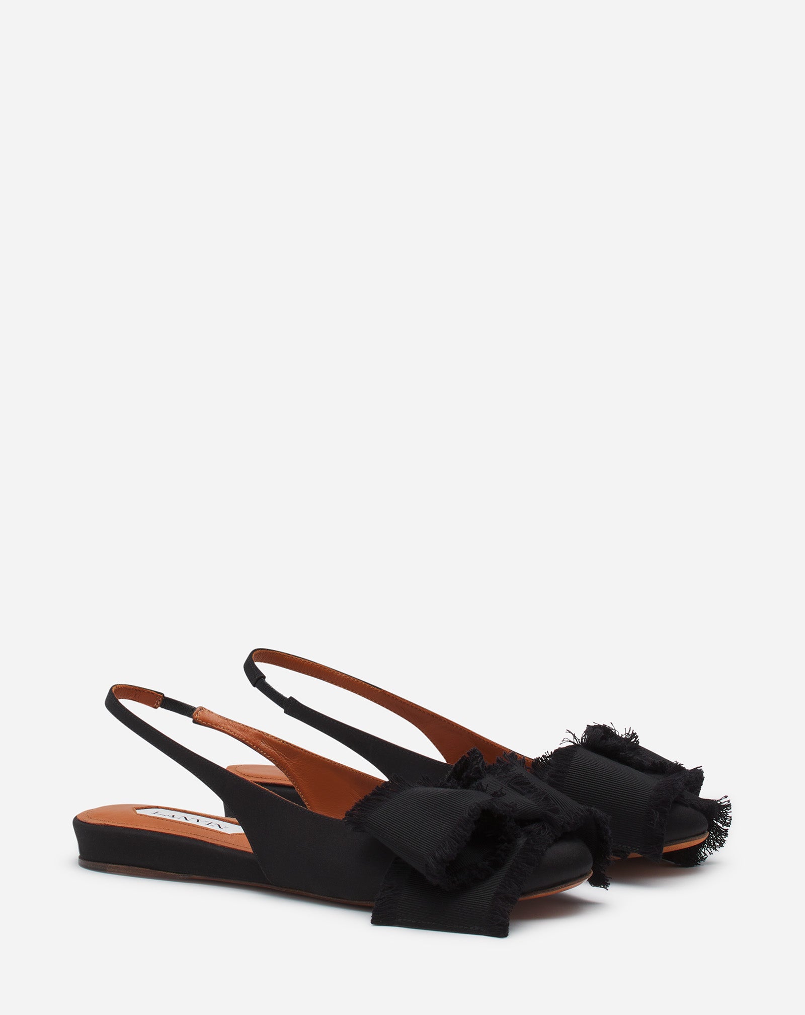 SLINGBACK BALLERINE EN SATIN