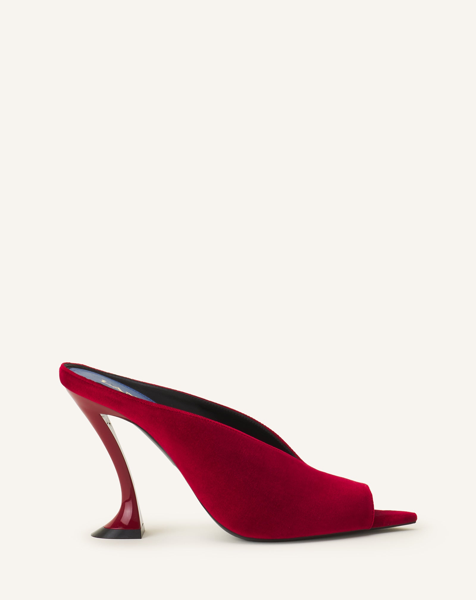 MULE MIDNIGHT STEP EN VELOURS