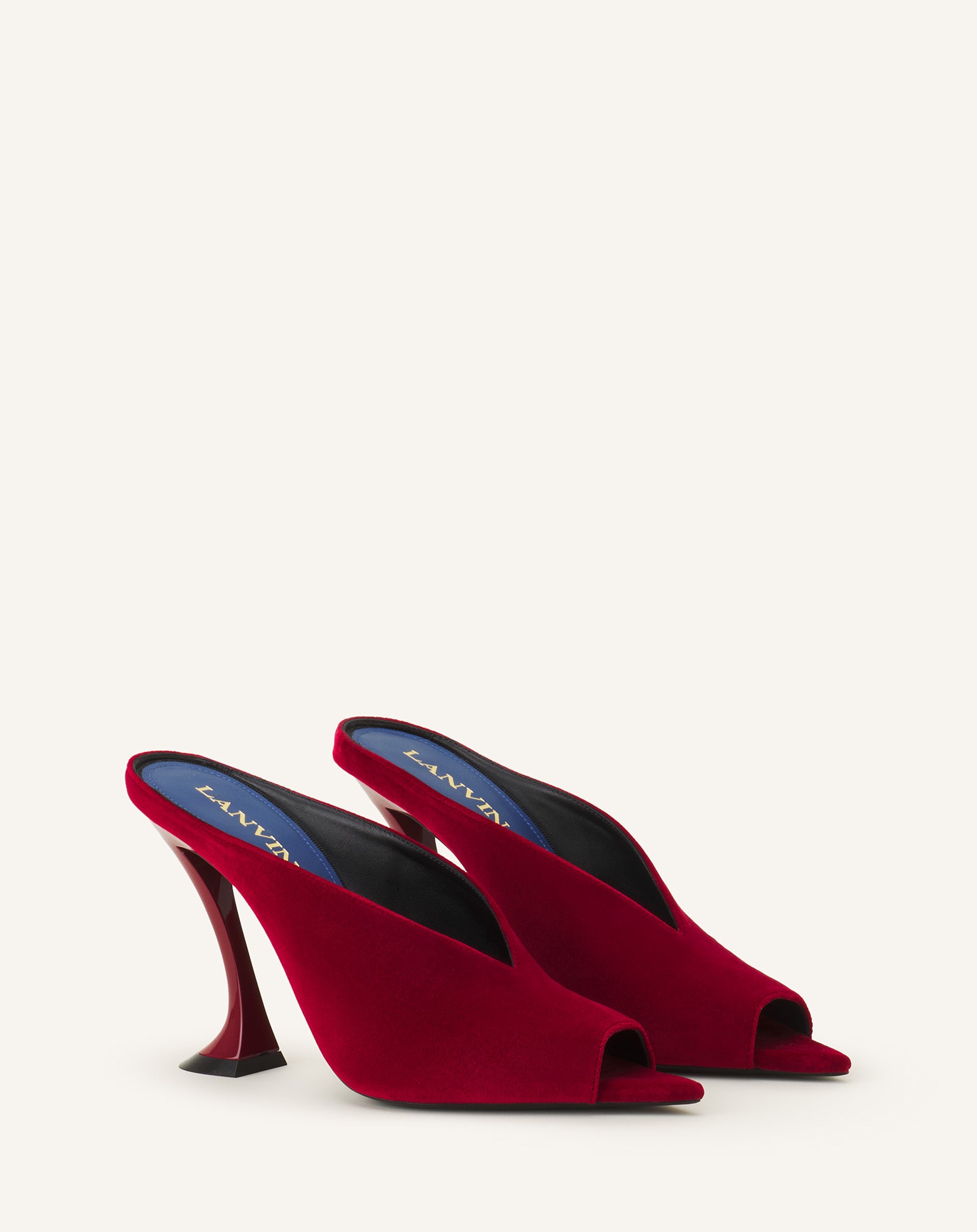 MULE MIDNIGHT STEP EN VELOURS