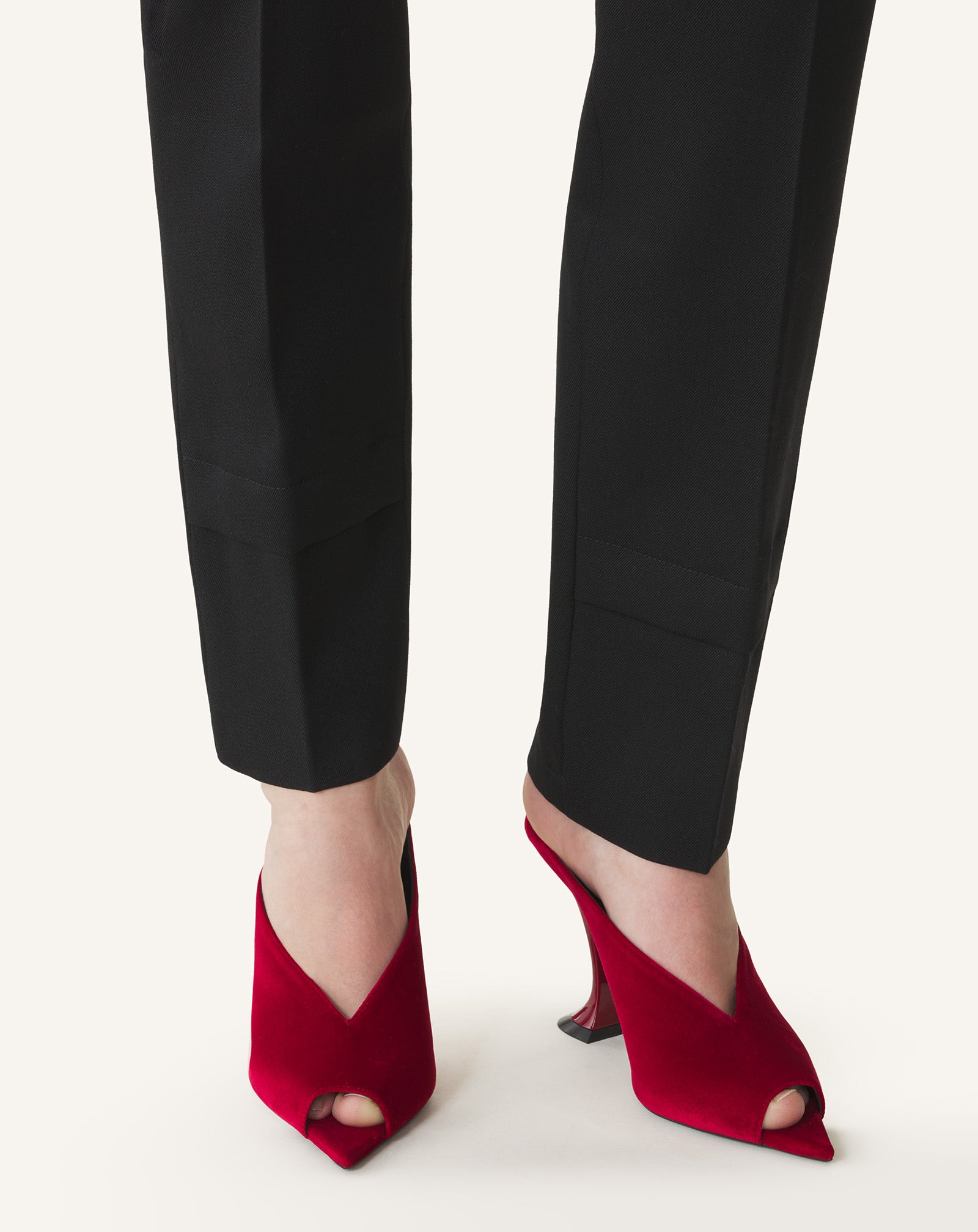 MULE MIDNIGHT STEP EN VELOURS