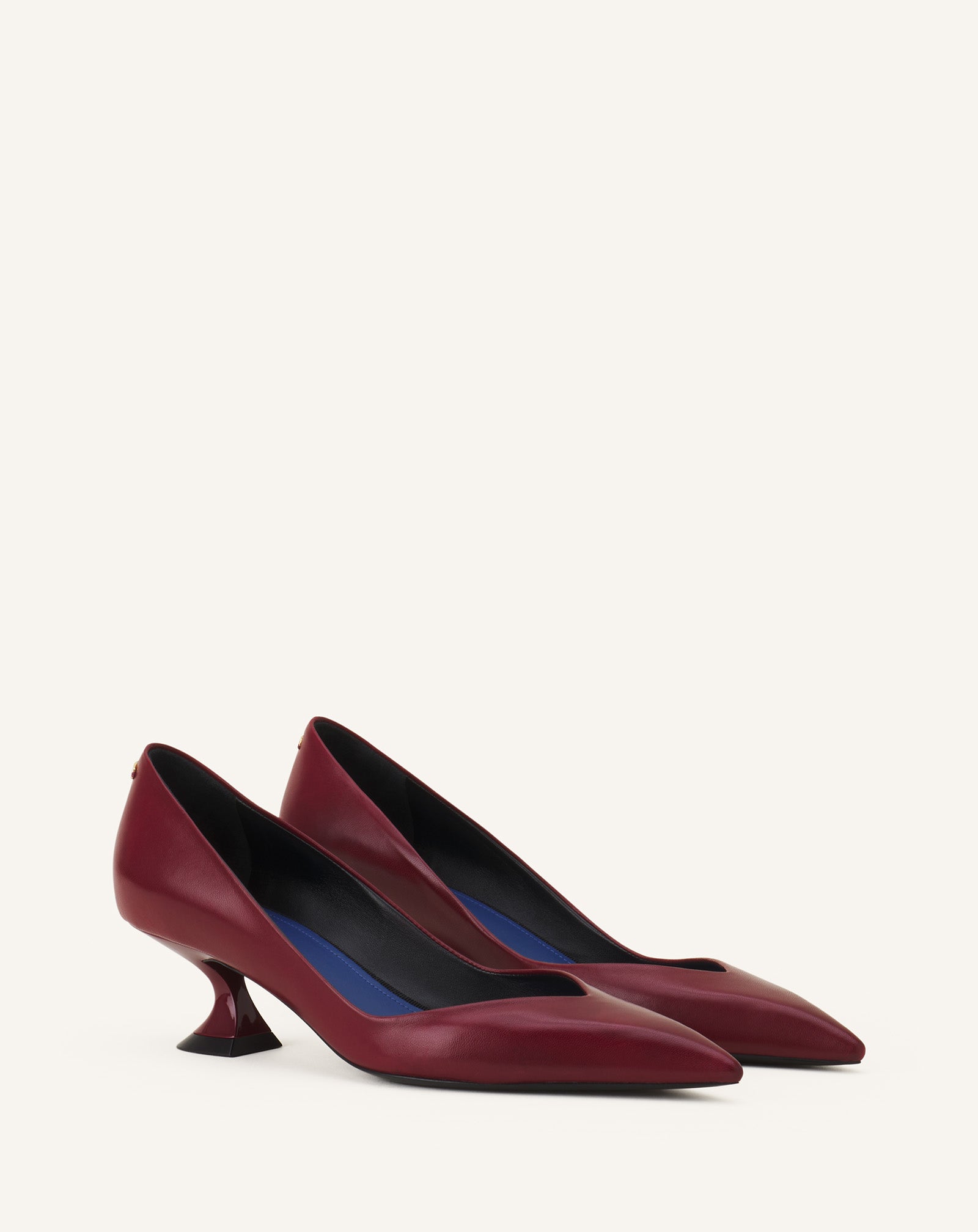 ESCARPIN MIDNIGHT STEP EN CUIR MARRON