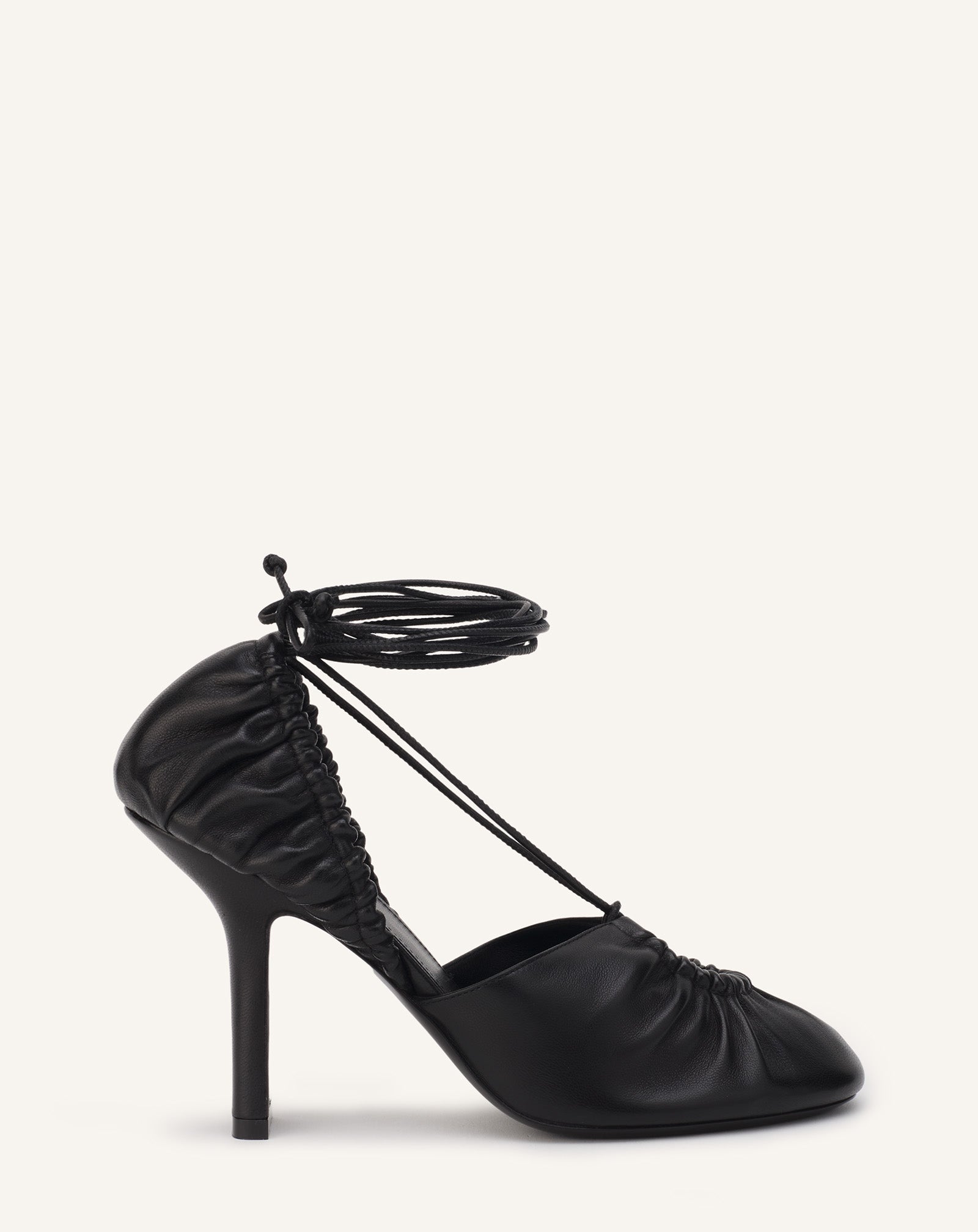 ESCARPINS À LACETS MESURE EN CUIR