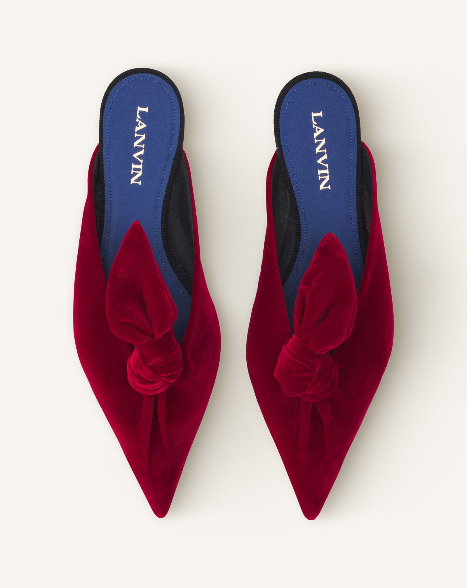 MULE MIDNIGHT STEP NOEUD EN VELOURS