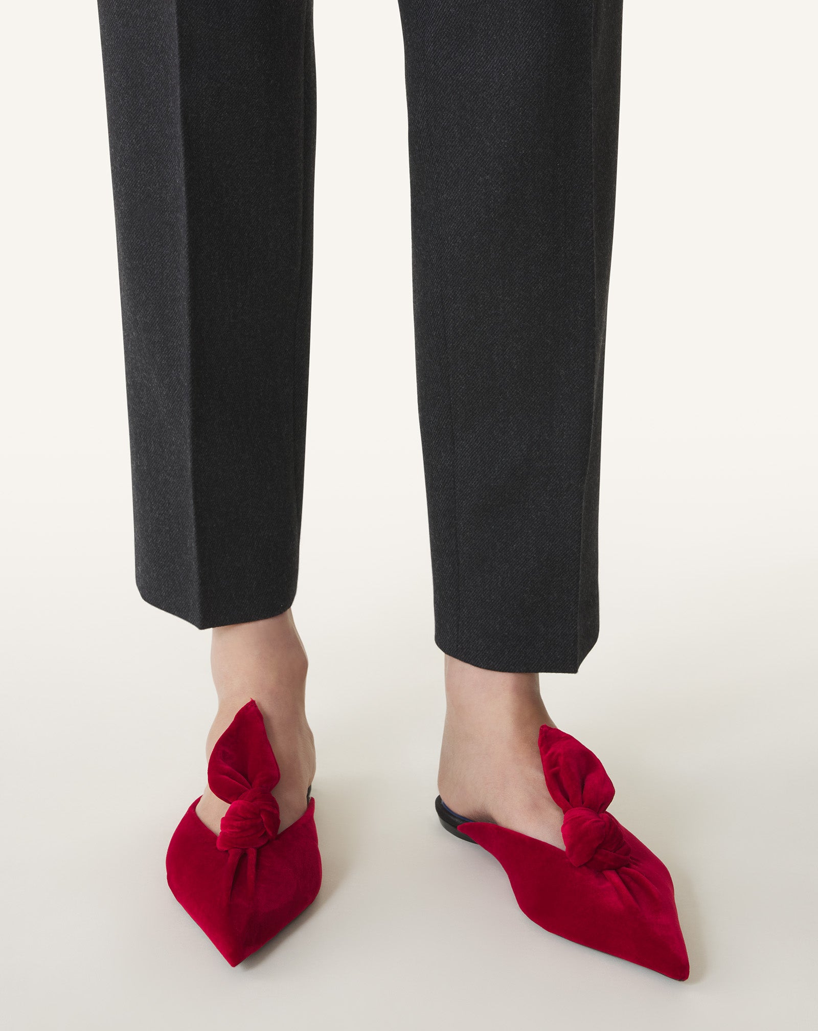 MULE MIDNIGHT STEP NOEUD EN VELOURS