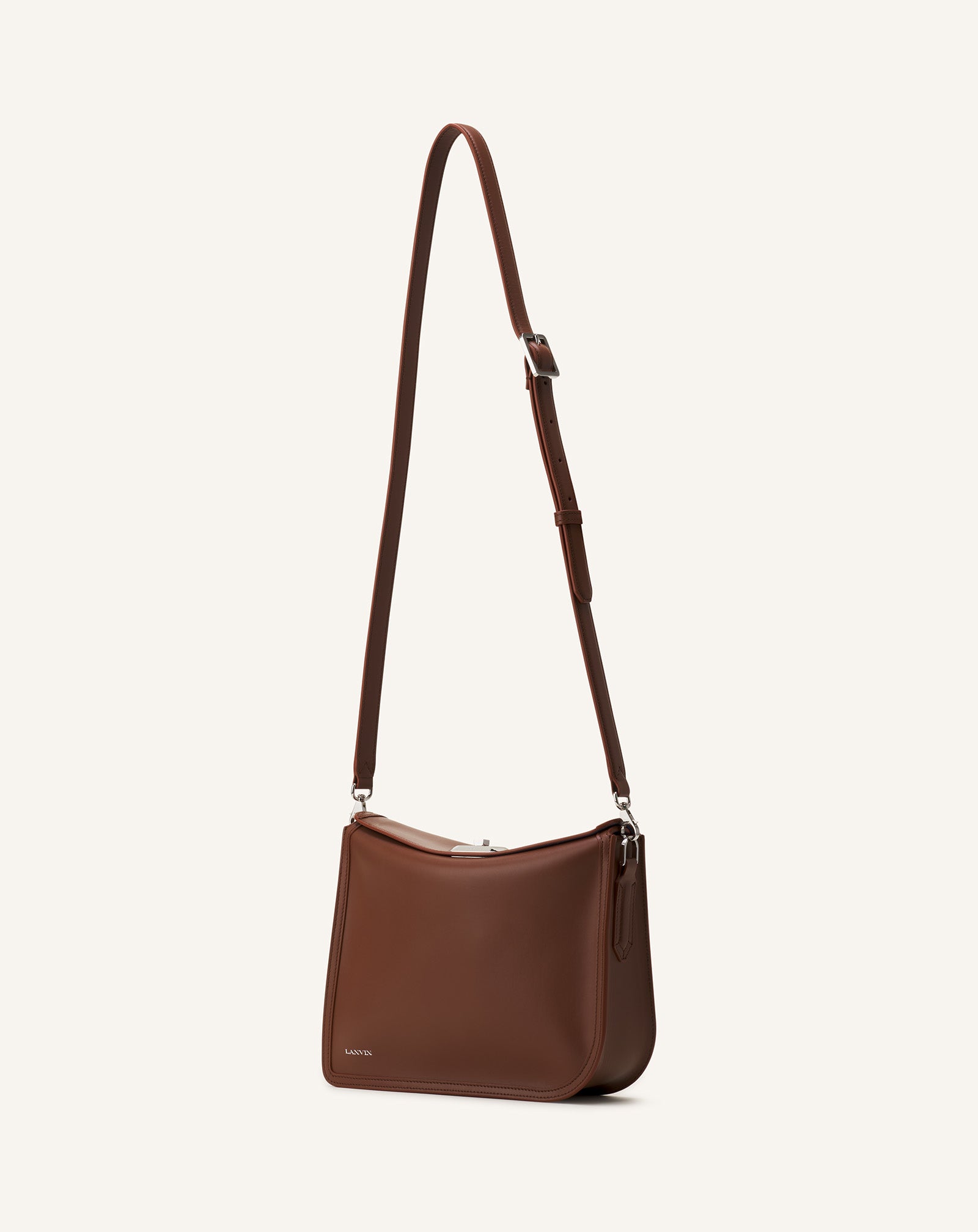 SAC POCHETTE COMPAGNON ASYMÉTRIQUE EN CUIR