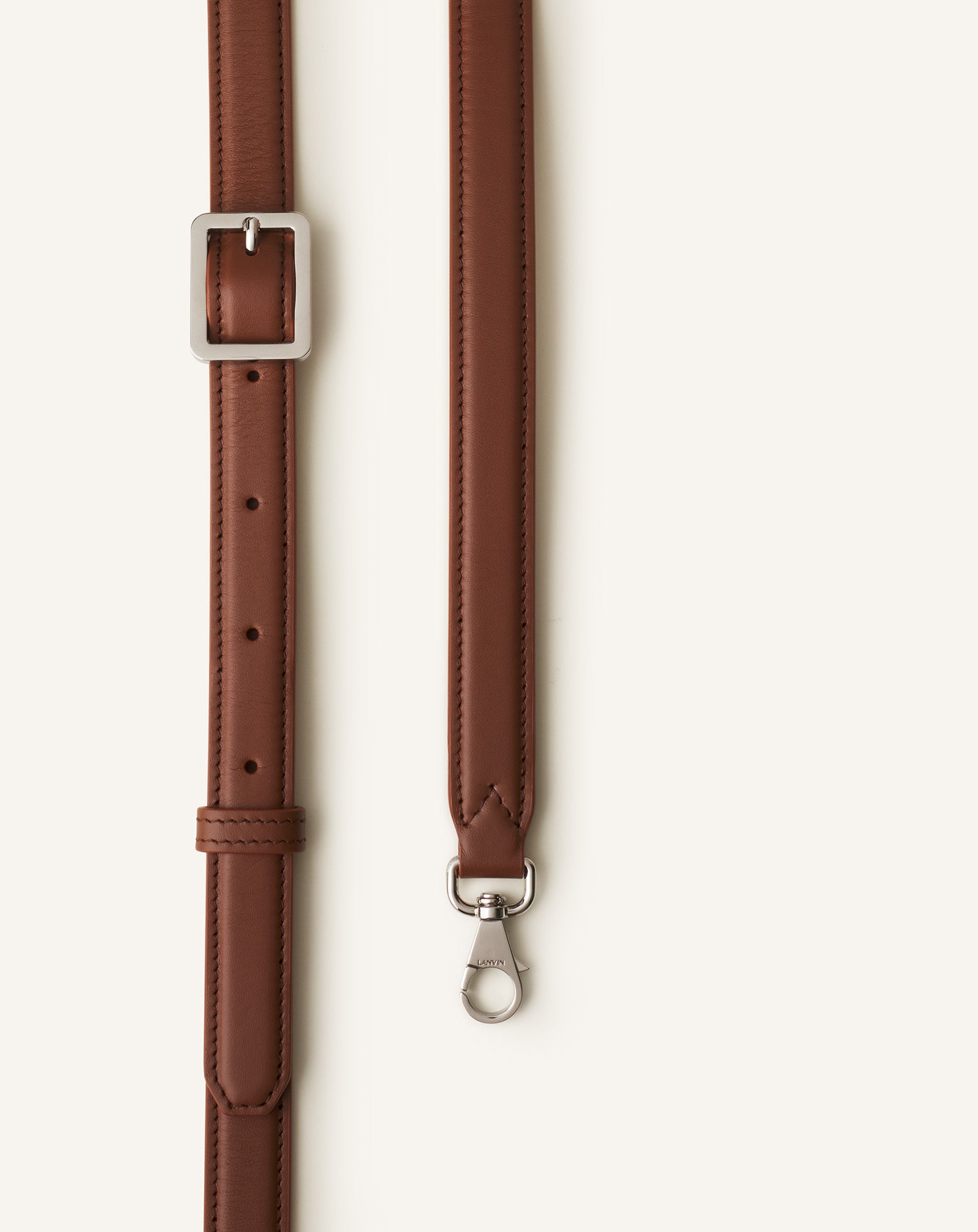 SAC POCHETTE COMPAGNON ASYMÉTRIQUE EN CUIR