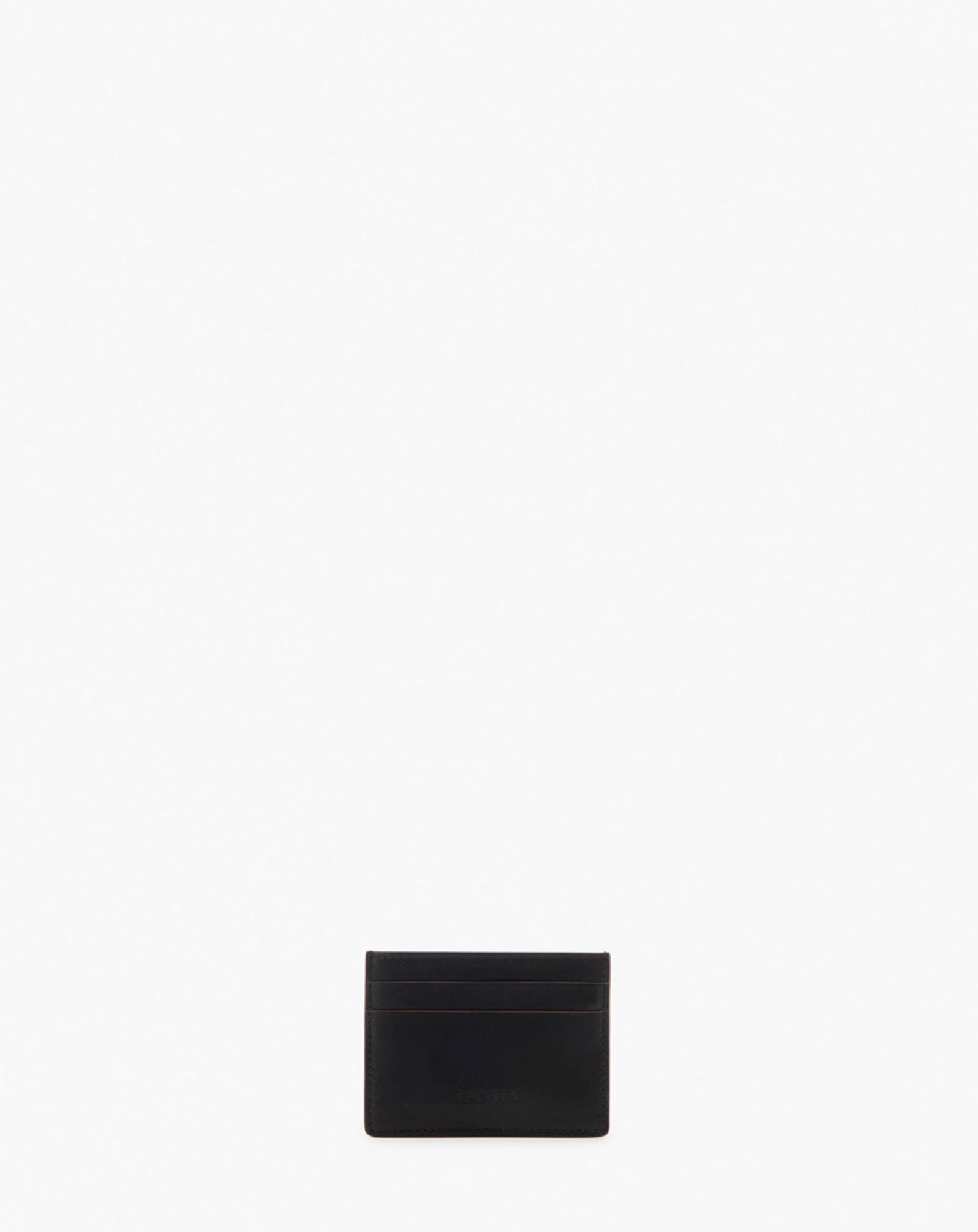 PORTE-CARTES LANVIN SIGNATURE EN CUIR