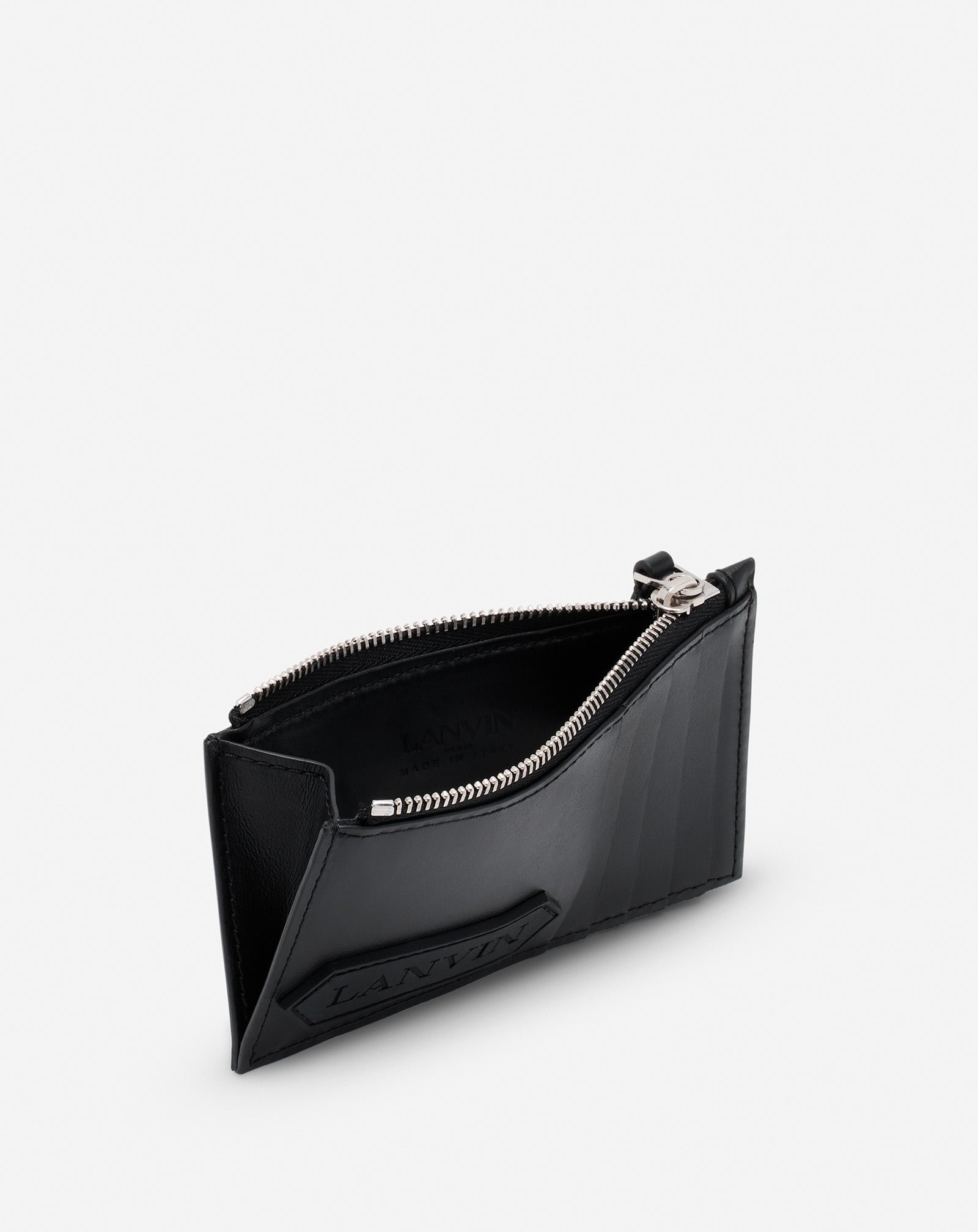 PORTE-CARTES LANVIN SIGNATURE EN CUIR