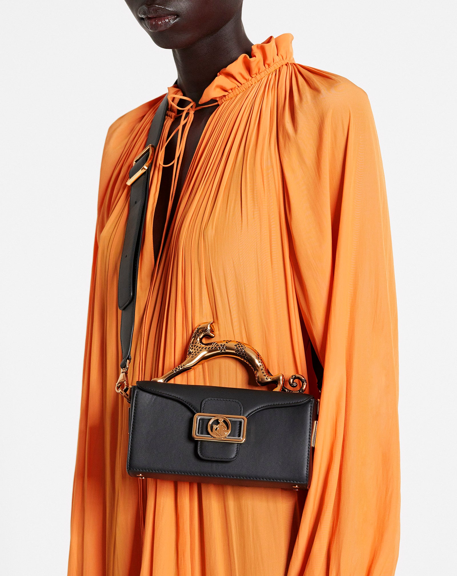 SAC PENCIL CAT NANO EN CUIR