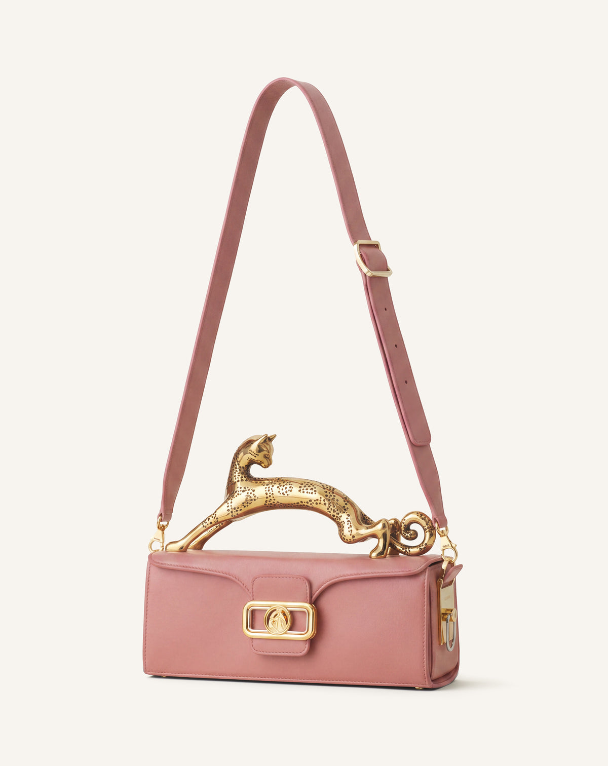 SAC PENCIL CAT EN CUIR