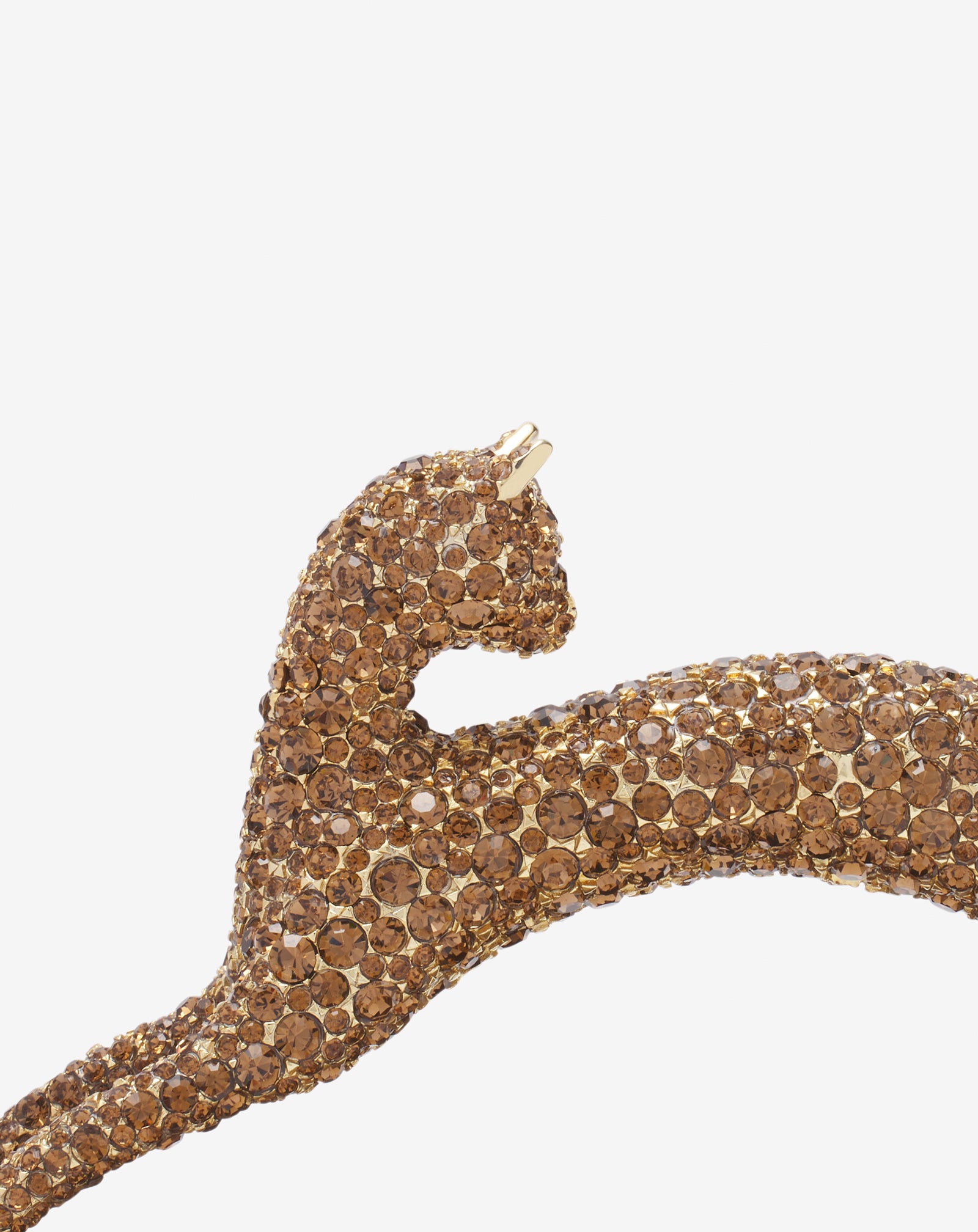 SAC PENCIL CAT NANO EN CUIR ET STRASS