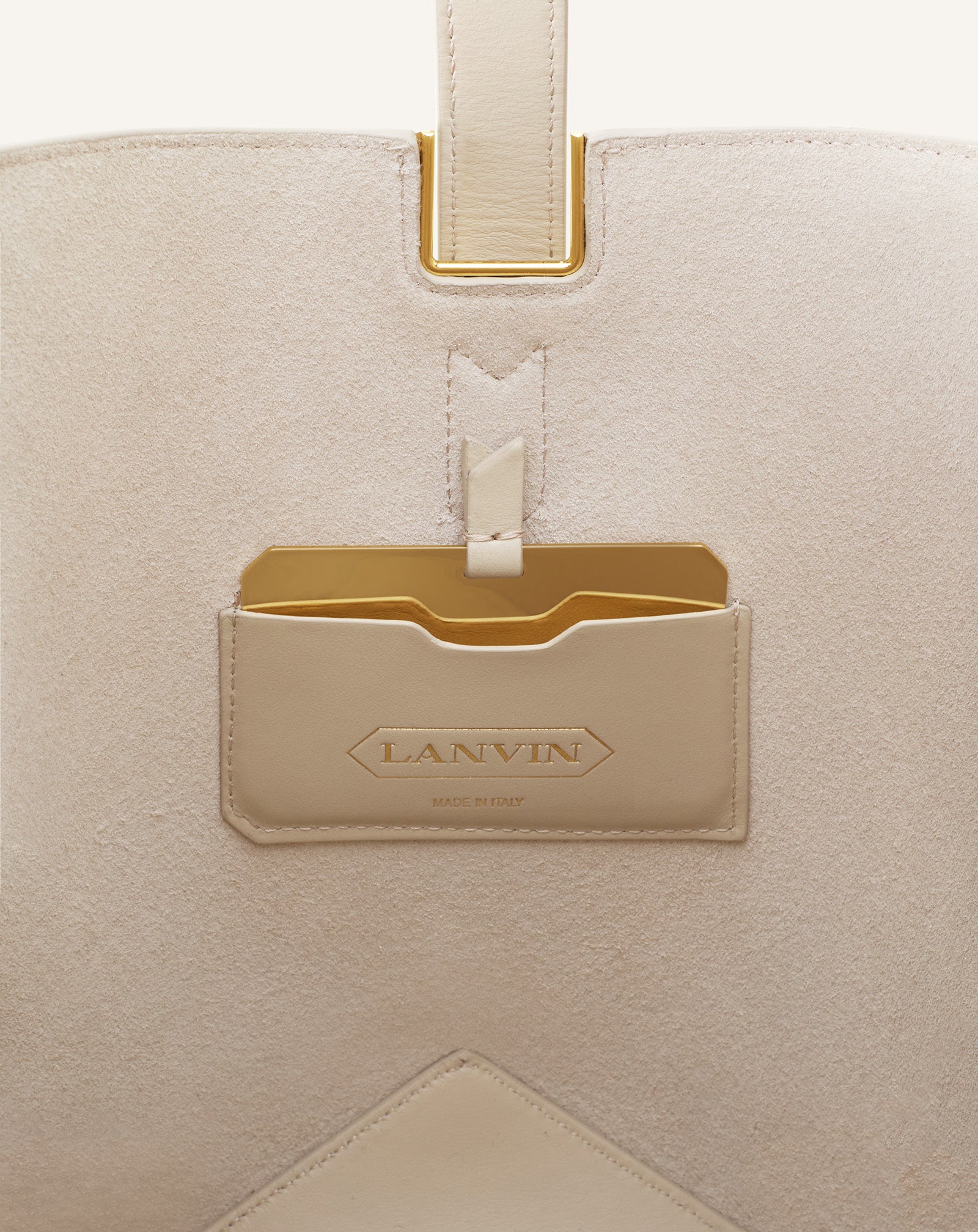 SAC SEAU CATCH BY LANVIN MM EN CUIR